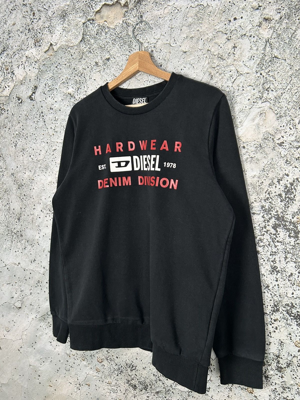 Diesel Diesel Hardwear Denim Division Crewneck Designer Alternative Size US M / EU 48-50 / 2 - 2 Thumbnail