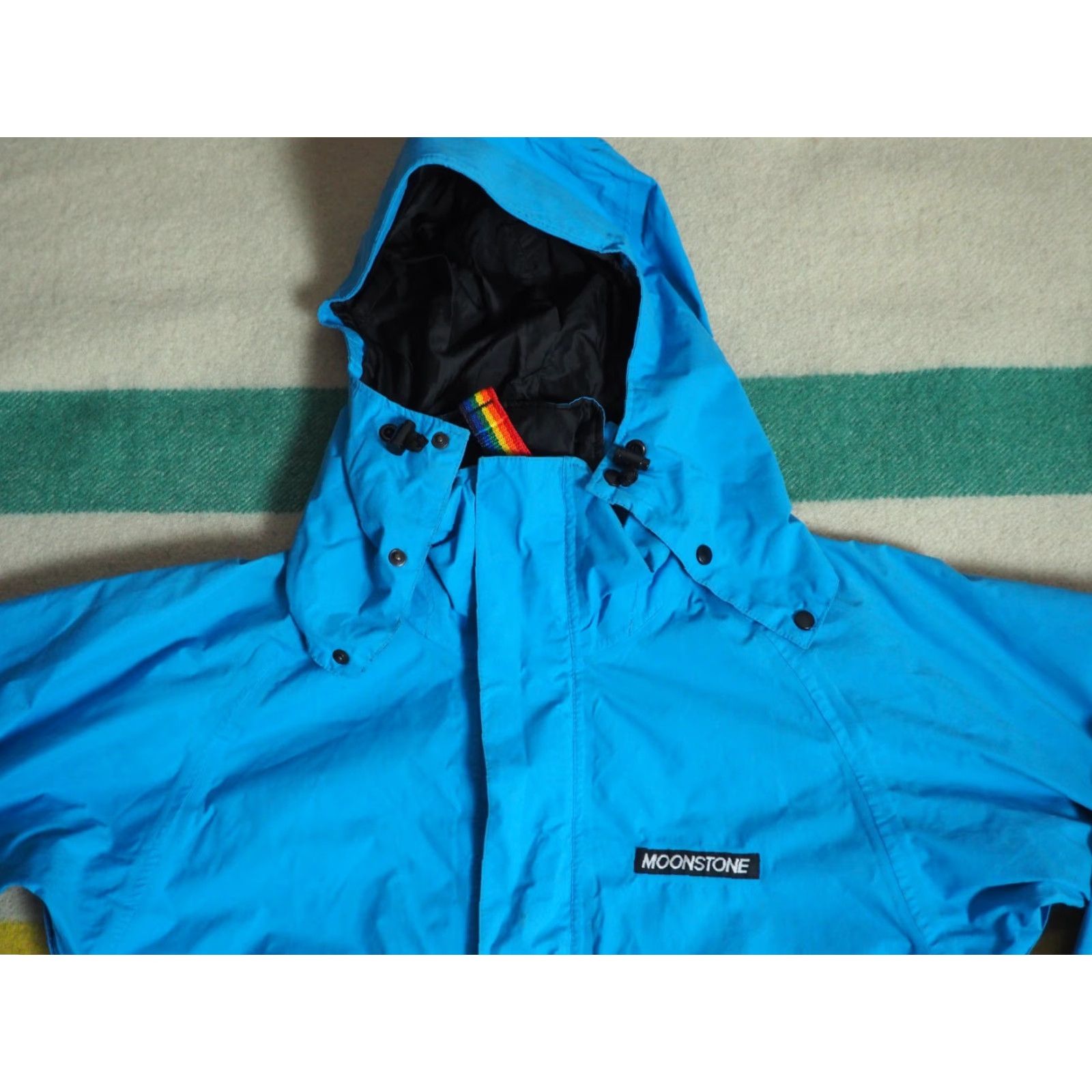 Vintage VINTAGE Moonstone GTX Goretex Sky Blue Outdoor Hiking Shell Jacket Mens M Size US M / EU 48-50 / 2 - 4 Thumbnail