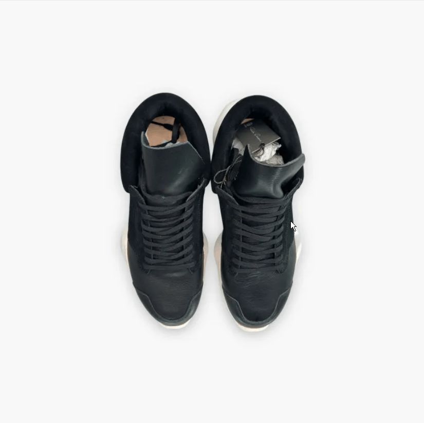 Adidas × Rick Owens Rick Owens x adidas Runner Black Men's 43 Size US 10.5 / EU 43-44 - 8 Thumbnail