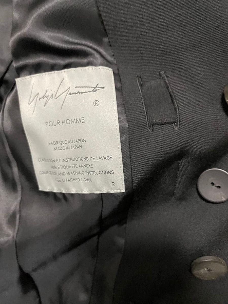 Yohji Yamamoto Yohji Yamamoto Pour Homme FW23 Belted Jacket Size US M / EU 48-50 / 2 - 5 Thumbnail
