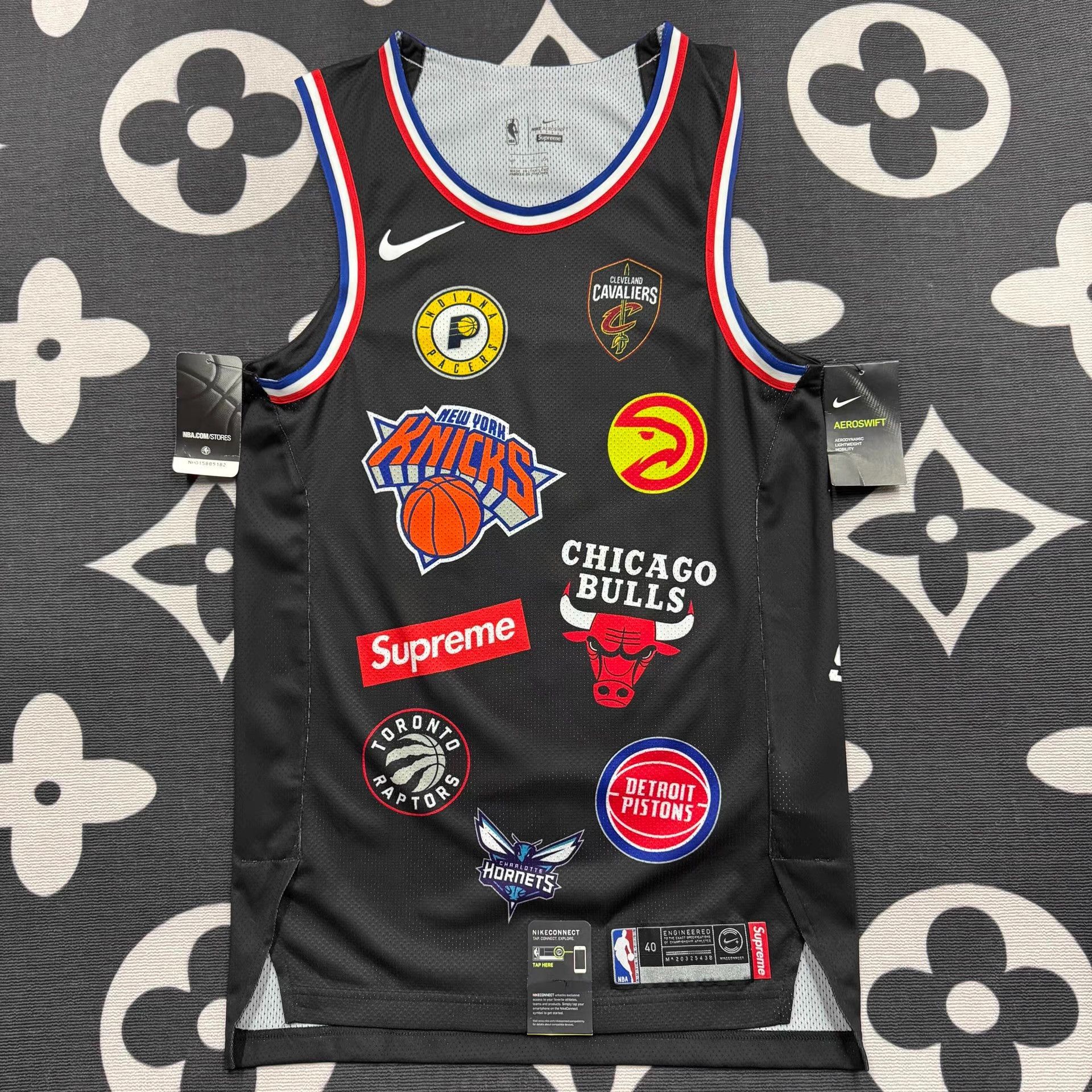 Supreme Supreme x Nike Black Jersey Q10 Size US S / EU 44-46 / 1 - 1 Thumbnail