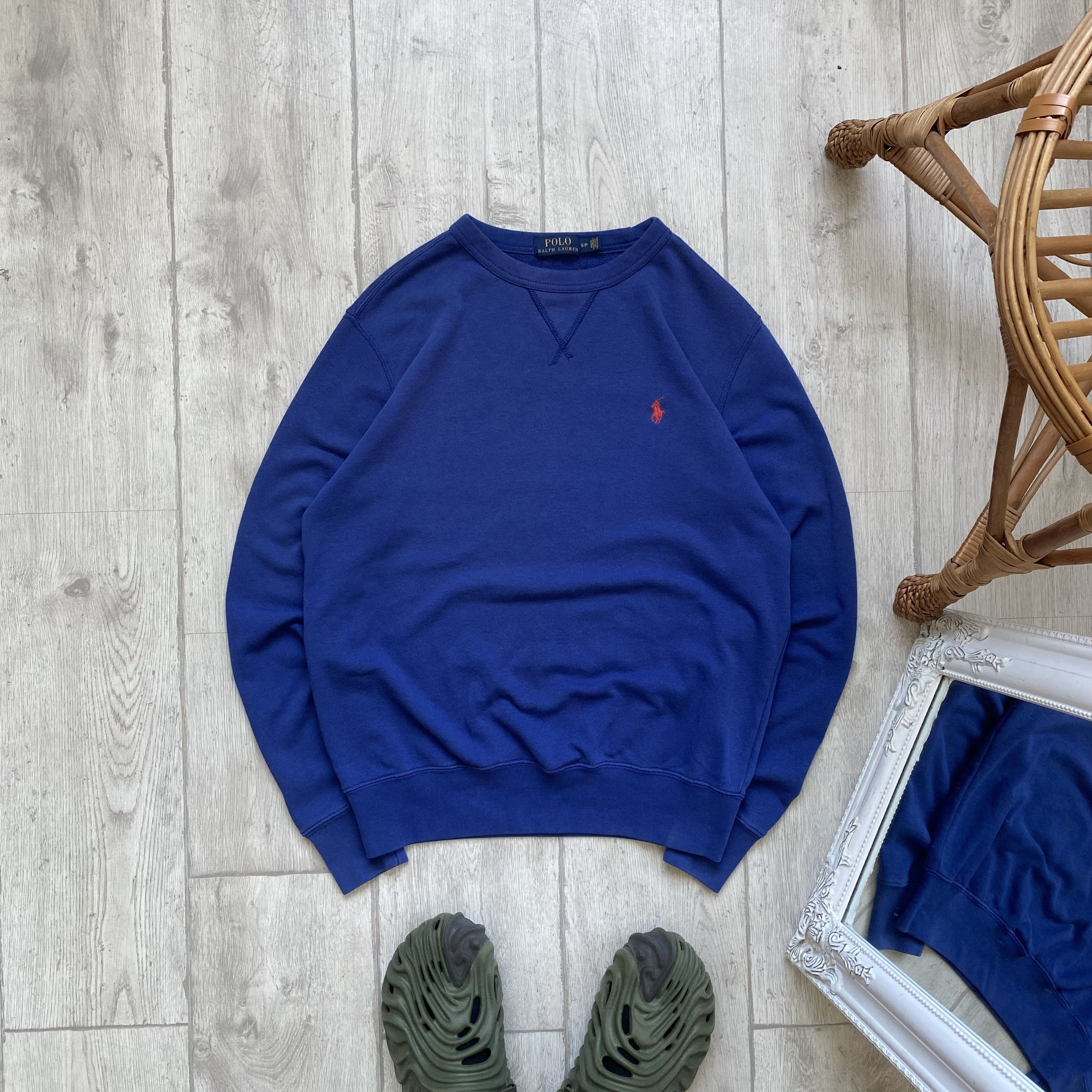 Polo Ralph Lauren Vintage 00s Polo Ralph Lauren sweatshirt Creweck light Size US S / EU 44-46 / 1 - 1 Thumbnail
