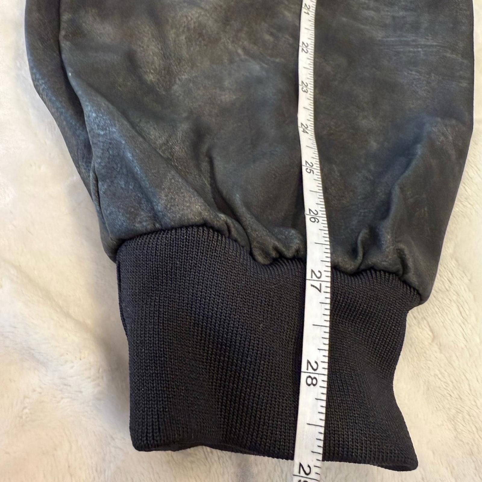 Other CiSoni Premium Faux Leather black jacket vegan leather Med Size M / US 6-8 / IT 42-44 - 12 Thumbnail