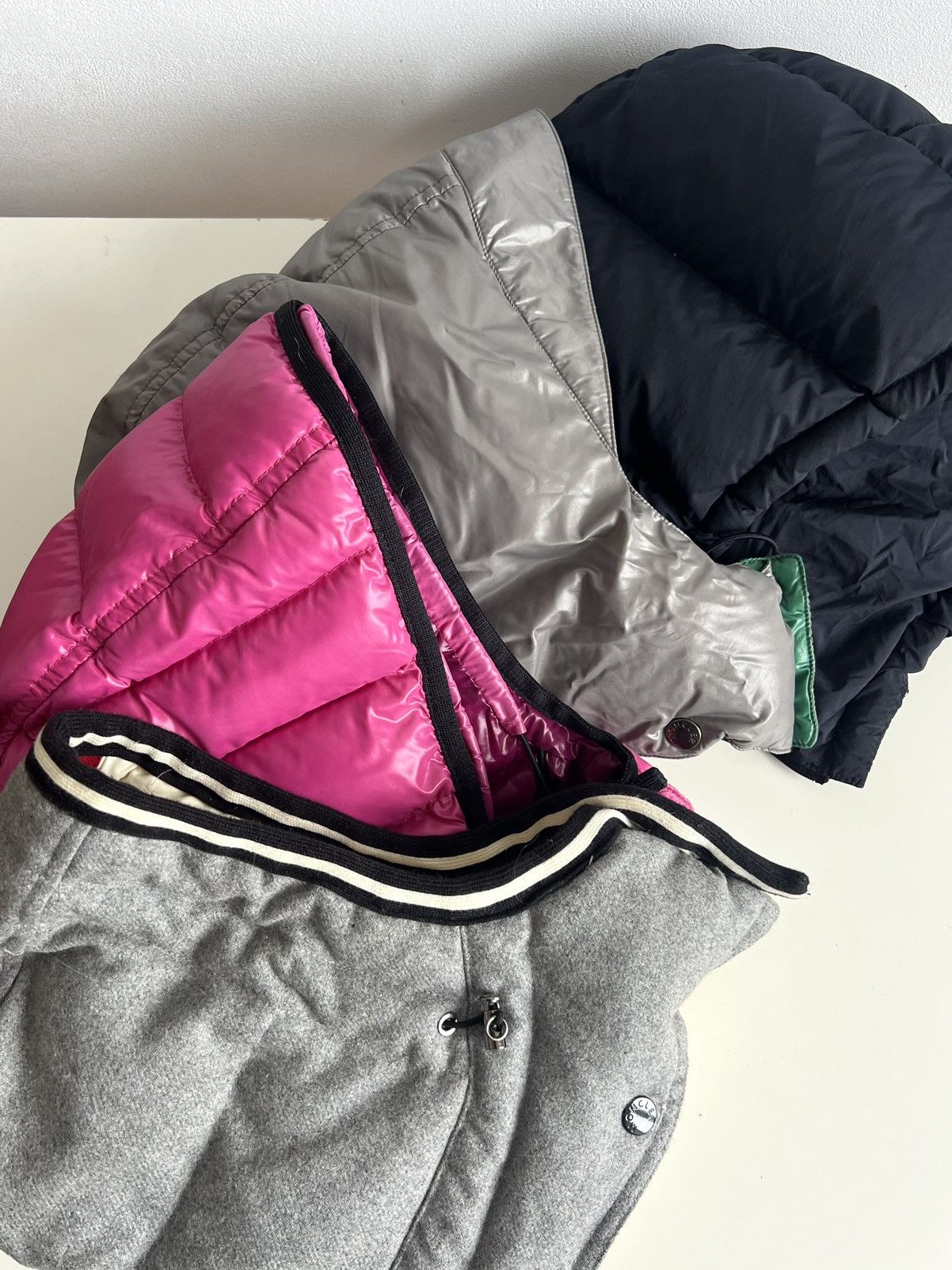 Moncler Lot of 4 Moncler Hoods for the jackets Maya Montgenevre Size ONE SIZE - 1 Thumbnail