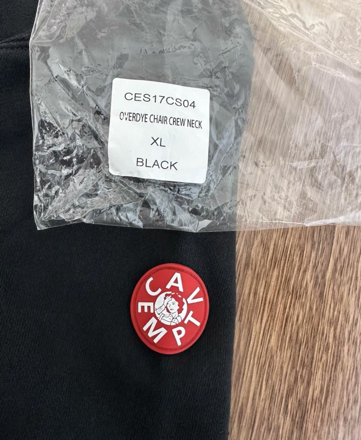 Cav Empt C.E CAV EMPT OVERDYE CHAIR CREW NECK Sweatshirt Size US XL / EU 56 / 4 - 4 Thumbnail