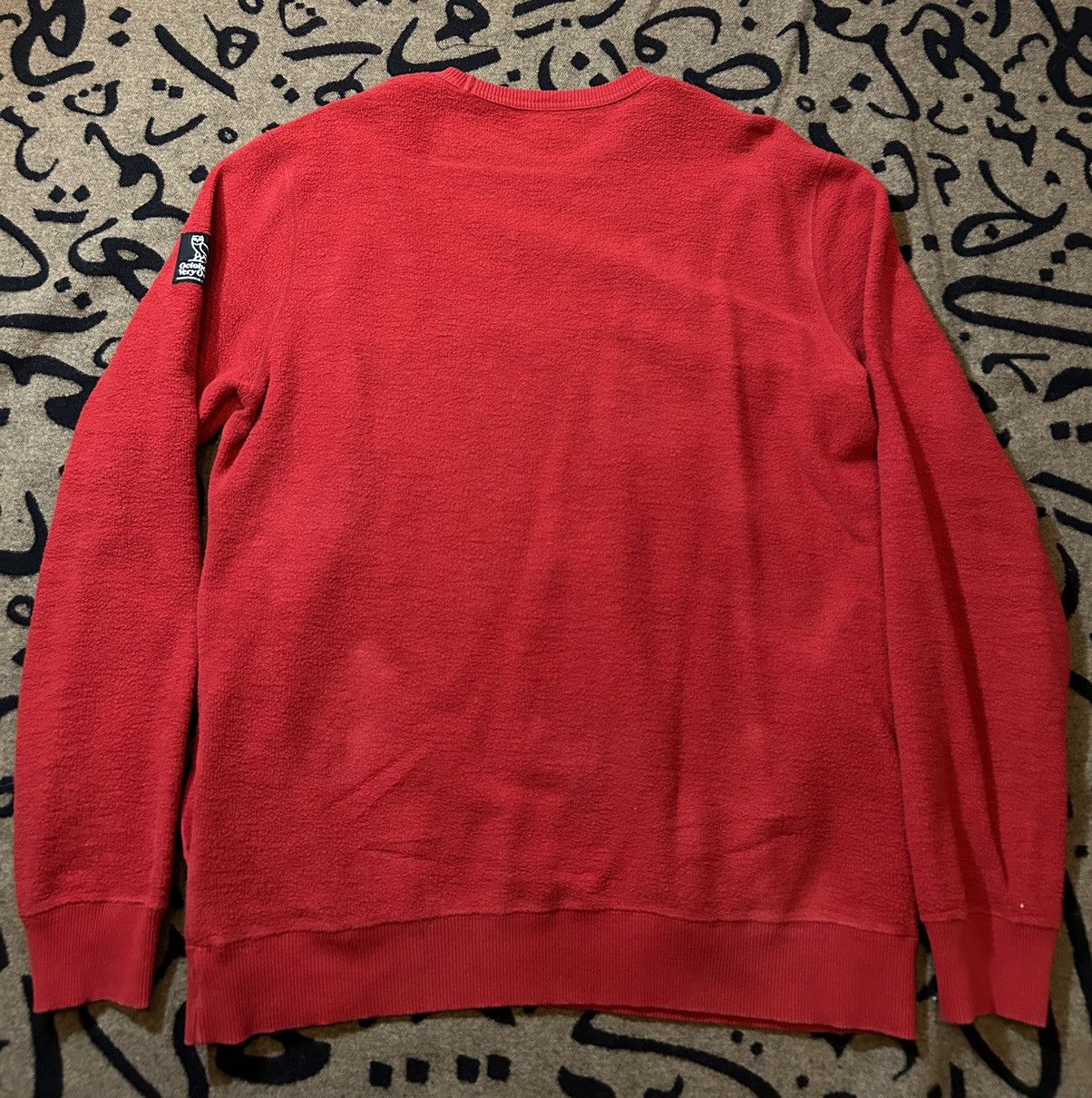 October's Very Own OVO Terry Cloth Wordmark Sweater Size US M / EU 48-50 / 2 - 2 Thumbnail
