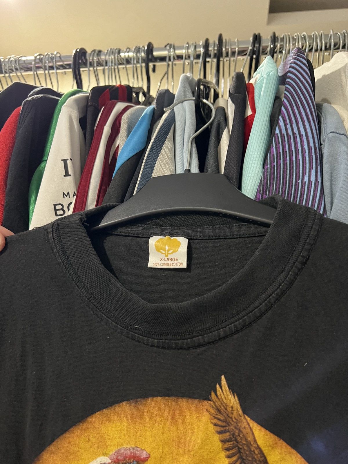 Vintage VINTAGE ZIP IT LONDON NATIVE ANIMAL STYLE INDIAN T SHIRT Size US L / EU 52-54 / 3 - 5 Thumbnail