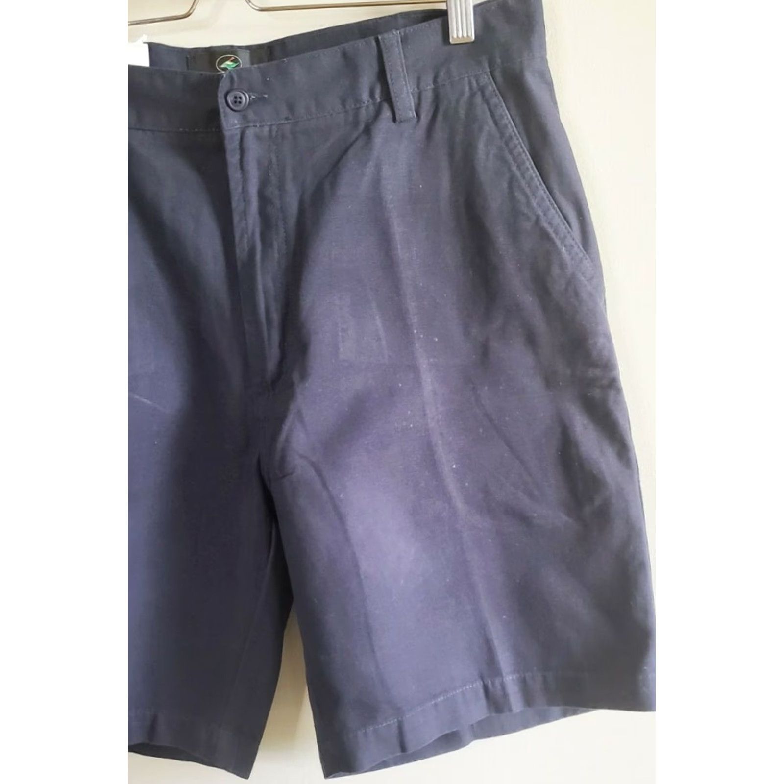 Vintage NWT RedHead Men's Summit Canvas Cargo Shorts 36 Indigo Navy Blue Casual 5-Pocket Regular Waist Belt Loops Zip Front Mens Shorts Size US 36 / EU 52 - 2 Thumbnail