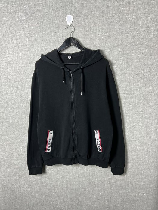 Moschino tape store full zip hoodie