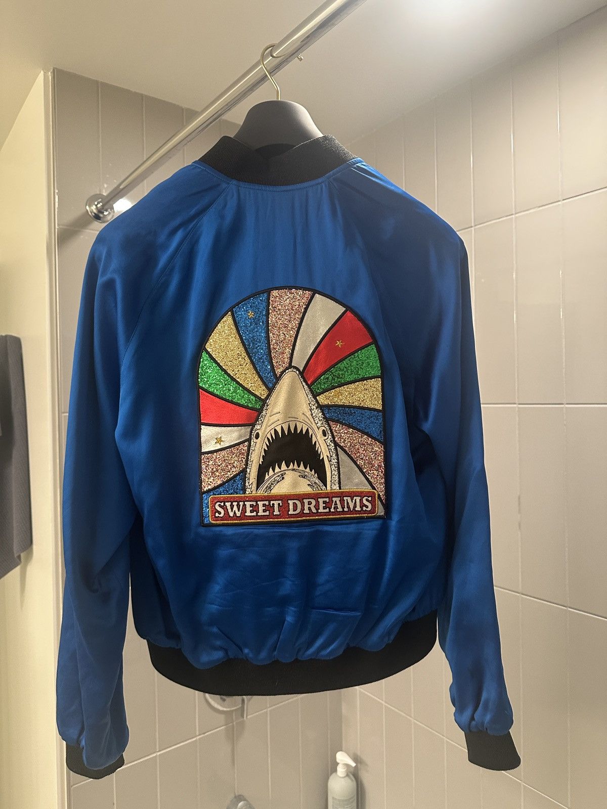 Saint Laurent Paris Saint Laurent Paris Shark Bomber Jacket Size US M / EU 48-50 / 2 - 2 Thumbnail