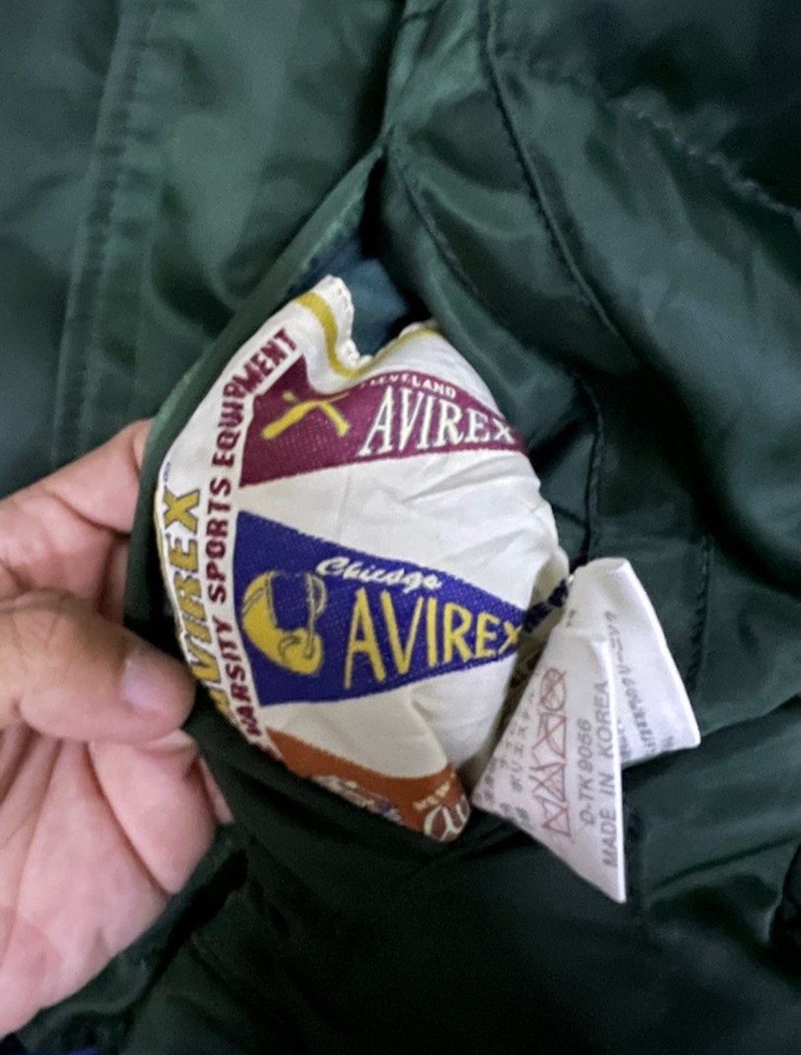 Avirex Vintage Avirex Reversible Leather Varsity Jacket Size US XXL / EU 58 / 5 - 8 Thumbnail