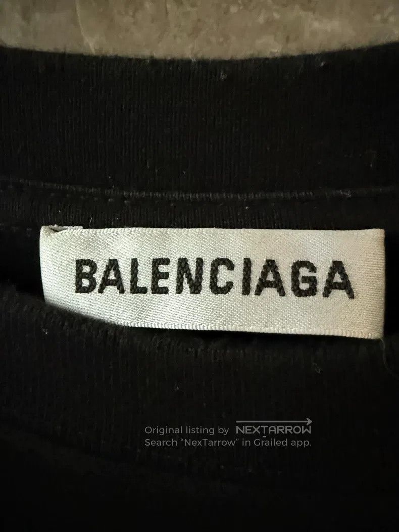 Balenciaga Balenciaga Band Logo Short Sleeve Size US XS / EU 42 / 0 - 3 Thumbnail