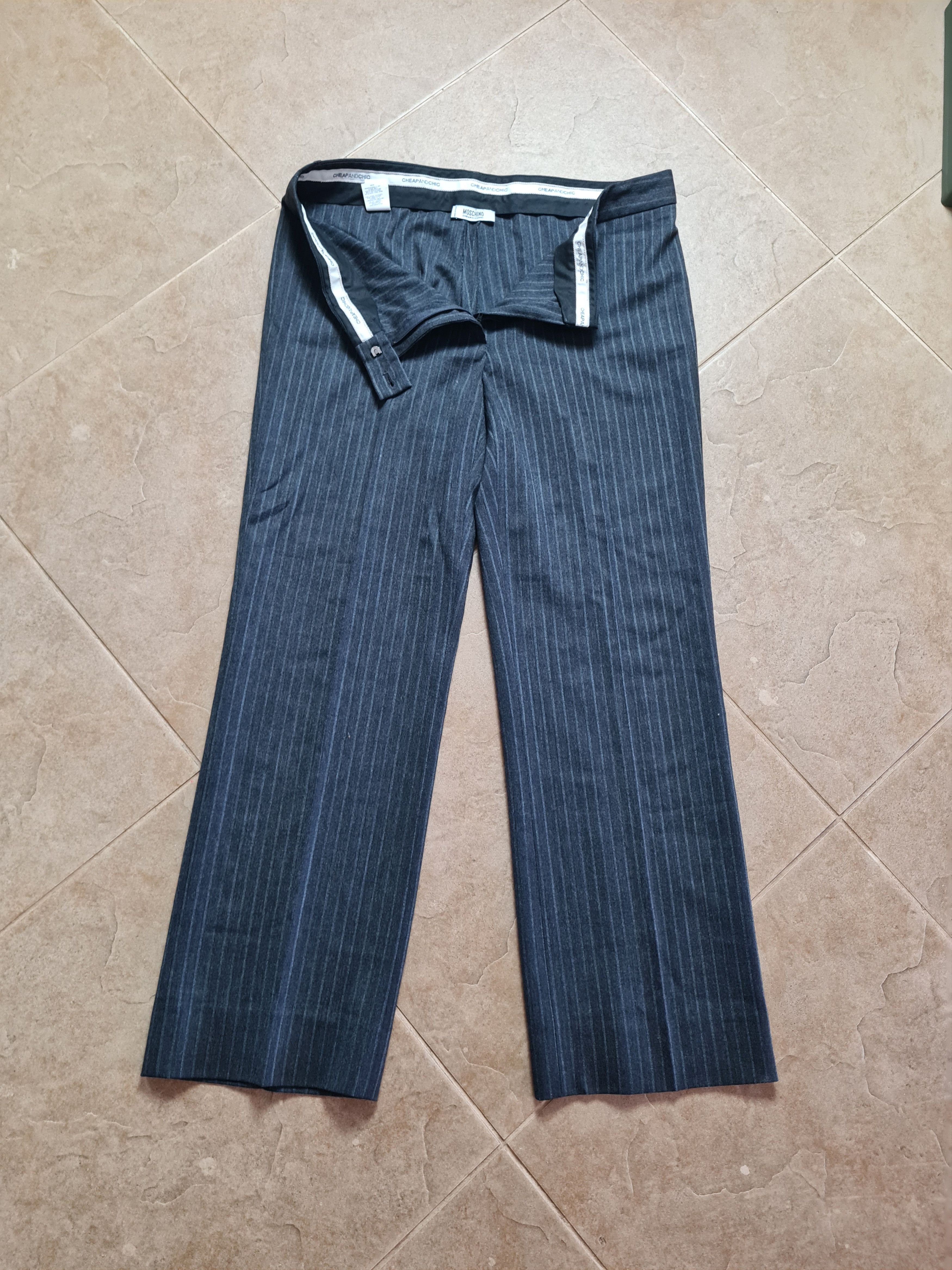 Moschino Vintage wool womens Pants MOSCHINO retro size USA12 Italy Size 34" / US 12 / IT 48 - 1 Thumbnail