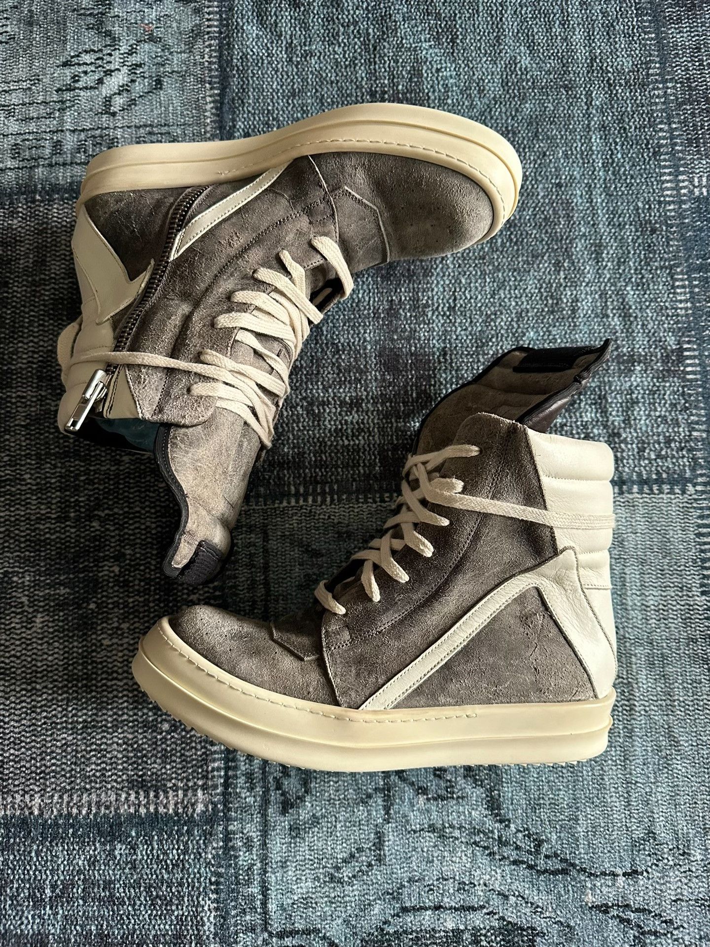 Rick Owens Rick Owens Main Line Brown Suede Shoes Size US 5 / EU 37 - 1 Thumbnail