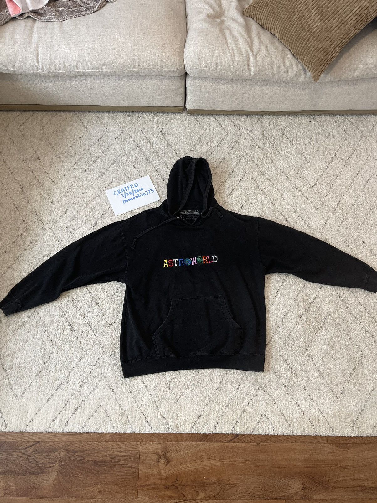 Astroworld hoodie grailed best sale