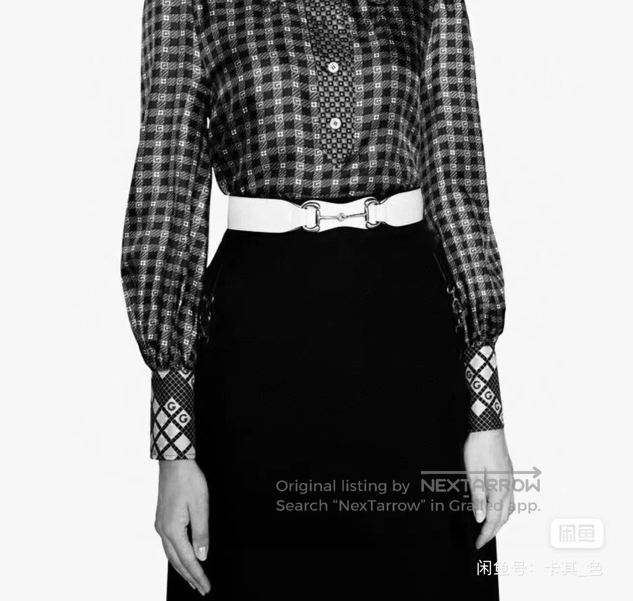 Gucci Guicci size 85 Belt Leather Belt| Size ONE SIZE - 2 Thumbnail