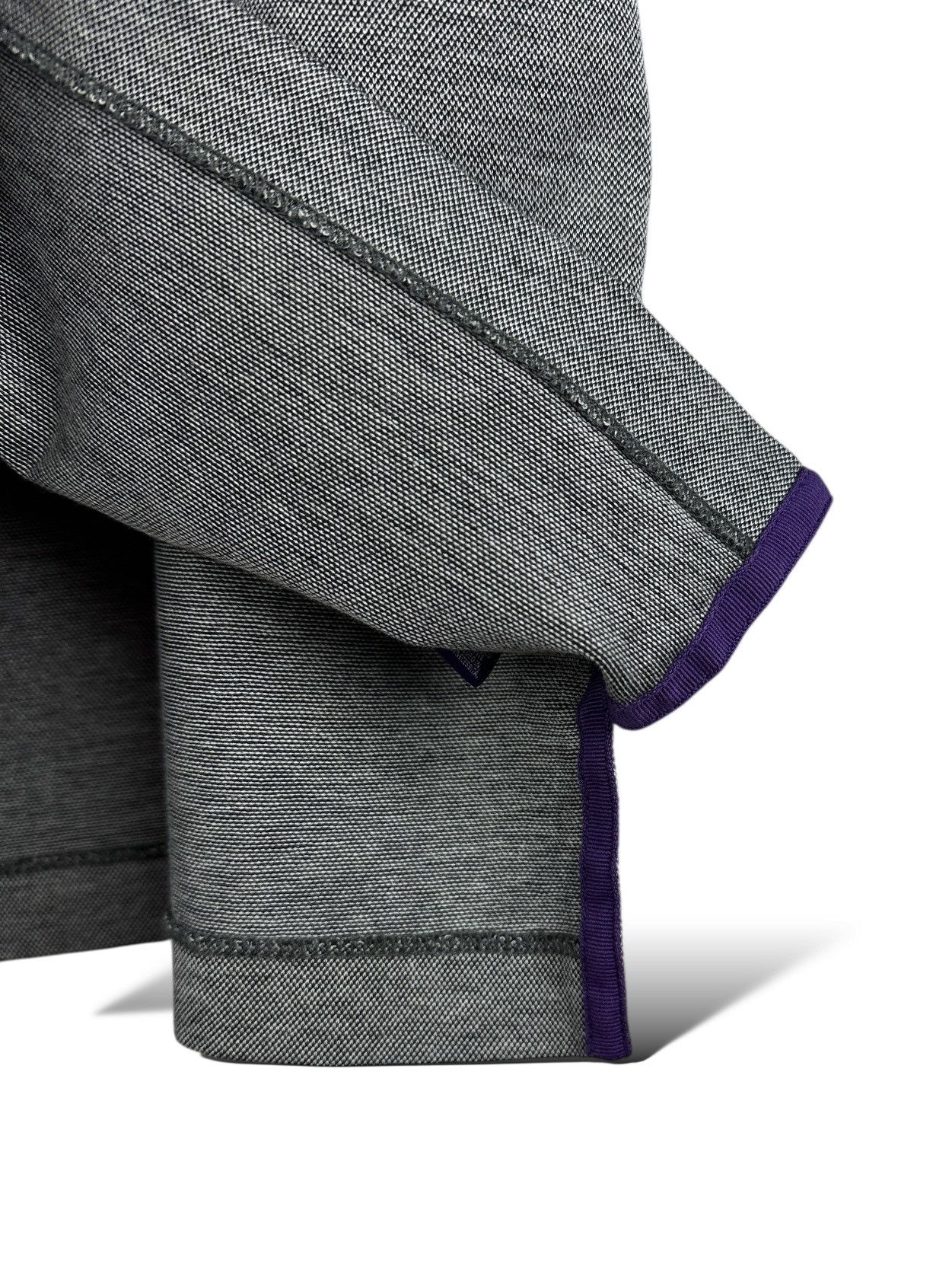 Ralph Lauren Purple Label Ralph Lauren Purple Label Gray Polo T-Shirt Old Money Style Size US M / EU 48-50 / 2 - 8 Thumbnail