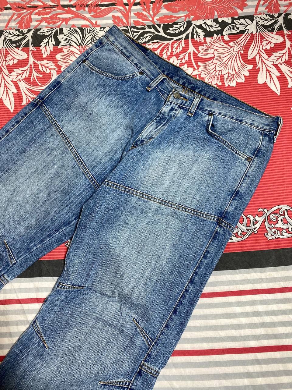 Japanese Brand × Mustang Vintage 90s y2k mustang jeans Bootcut BAGGY STYLE Size US 34 / EU 50 - 17 Thumbnail
