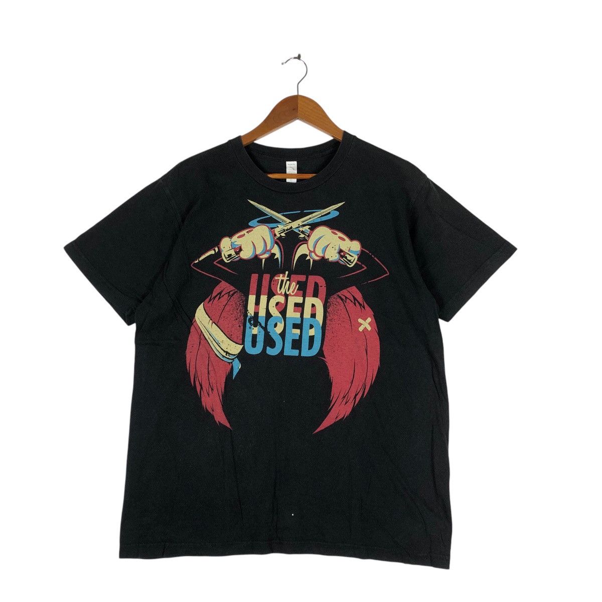 Band Tees THE USED American Rock Band T-Shirt Size US L / EU 52-54 / 3 - 1 Thumbnail