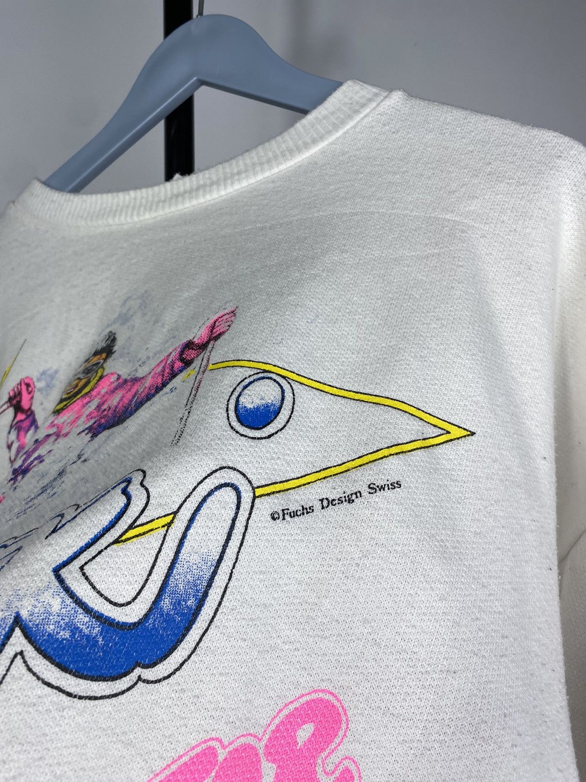 Vintage Vintage 80s Logo Y2K Swiss SKI Instructor Sweatshirt Size US M / EU 48-50 / 2 - 7 Thumbnail