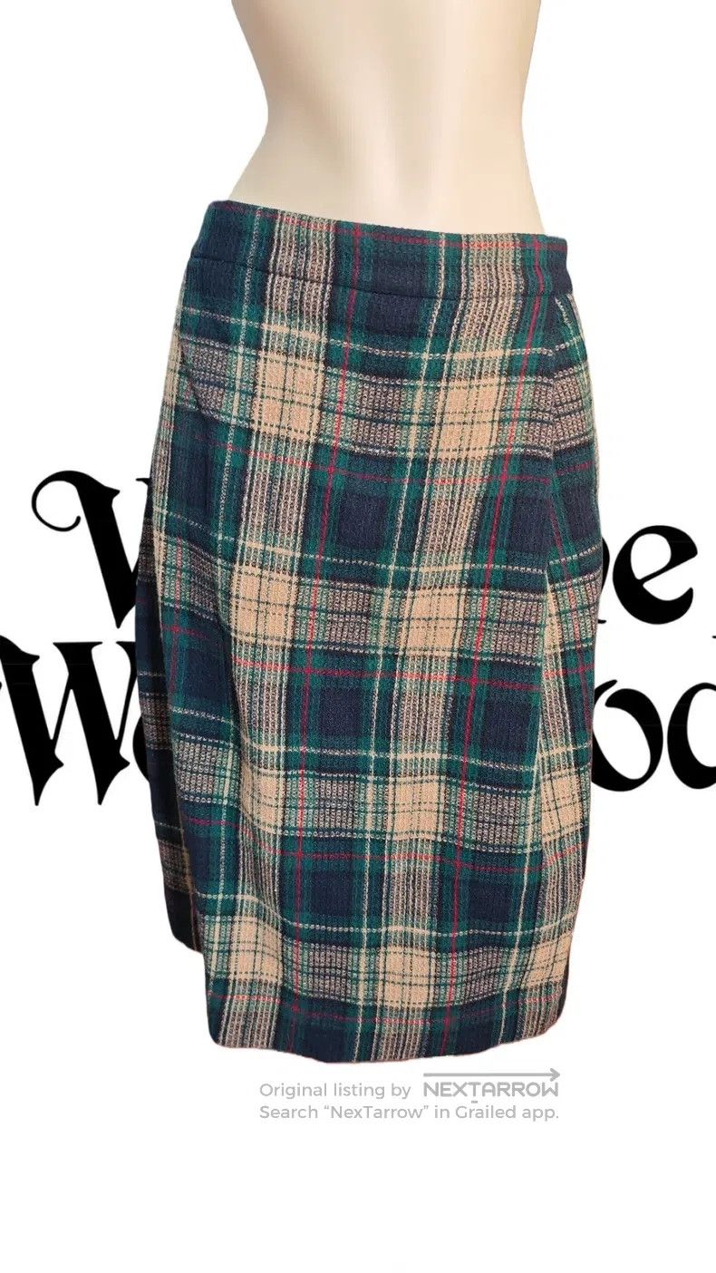 Vivienne Westwood Vivienne Westwood Wool Plaid Skirt Size 28" / US 6 / IT 42 - 1 Thumbnail