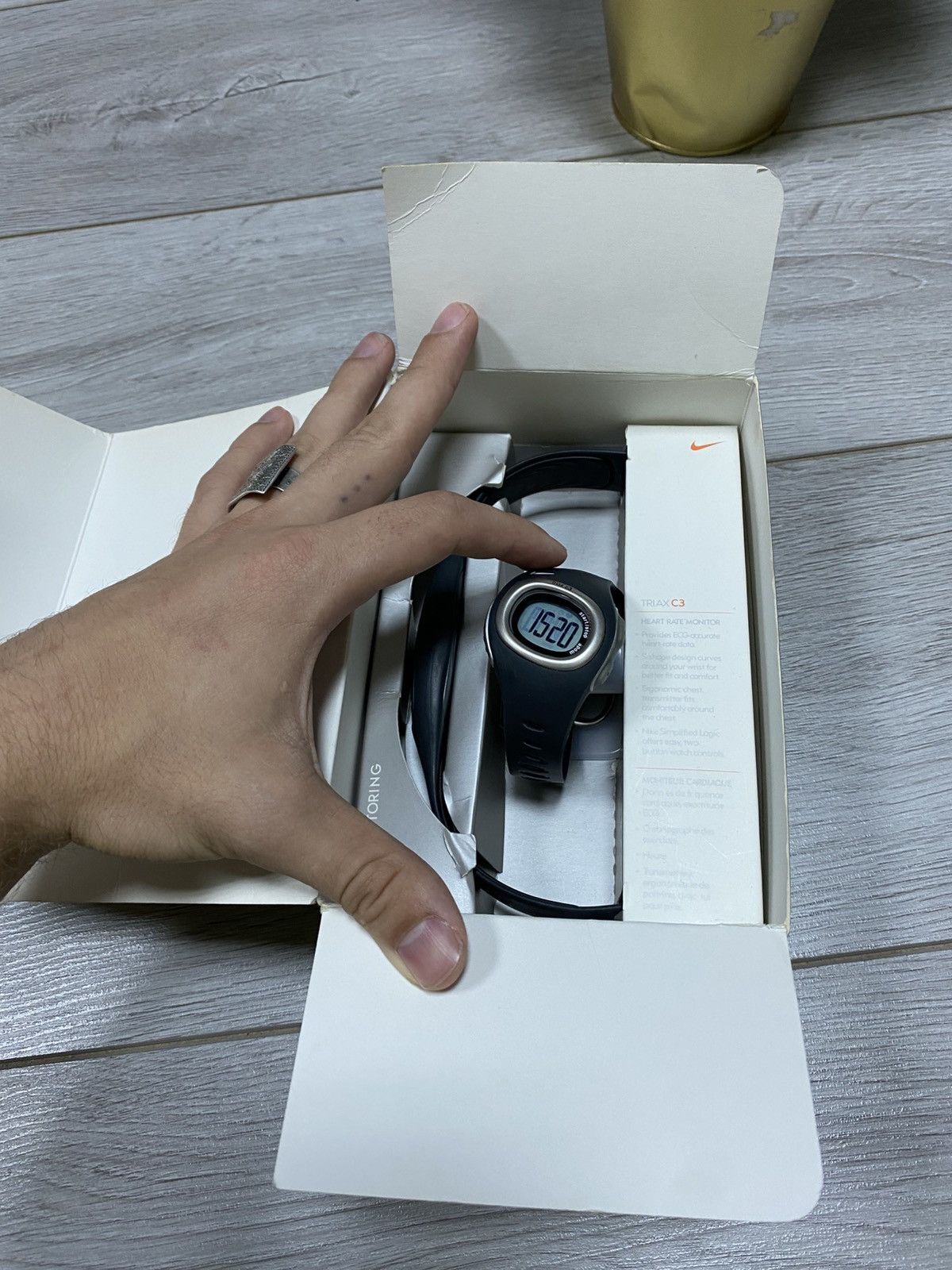 Nike Nike triax C3 vintage led electronic watches heart rate box Size ONE SIZE - 3 Thumbnail