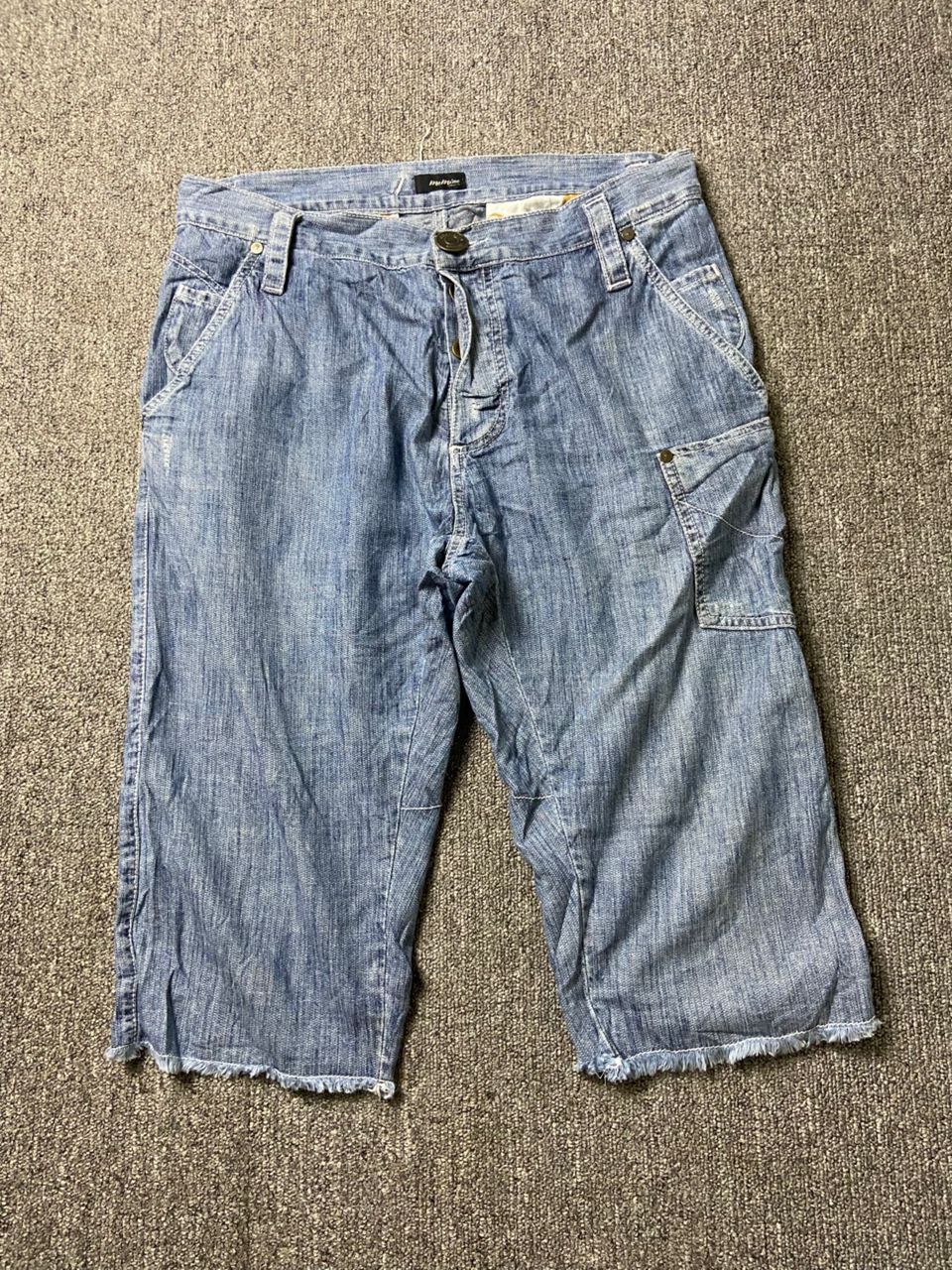 Japanese Brand MEMINE Japanese Brand Cropped Jeans (186) Size US 32 / EU 48 - 1 Thumbnail