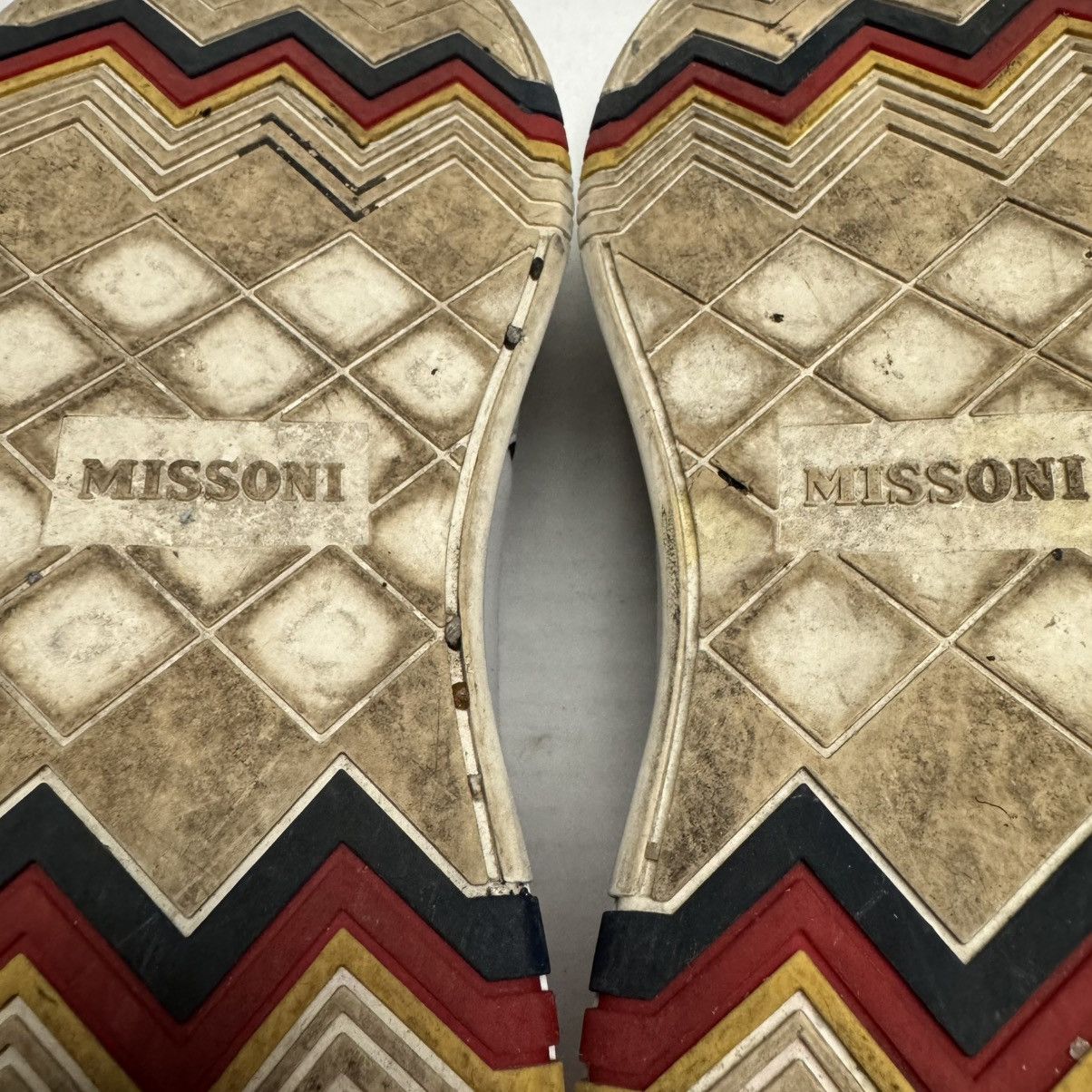 Missoni MISSONI x ACBC High Top Sneakers Terry Lining Made In Italy Size US 9.5 / EU 42-43 - 10 Thumbnail