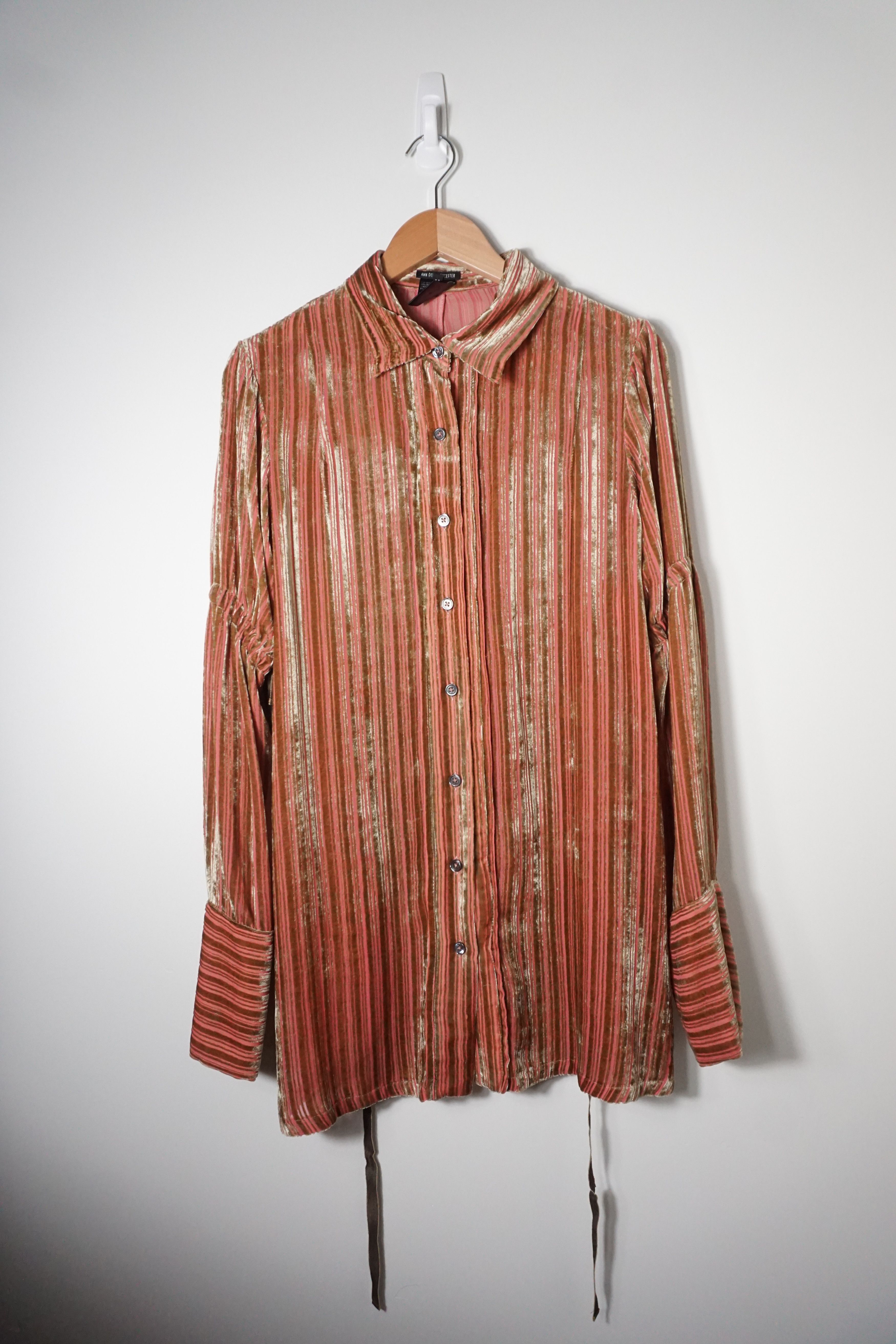 Ann Demeulemeester FW18 シャツ Ann Demeulemeester Runway Sample FW18 “Harlot” Shirt