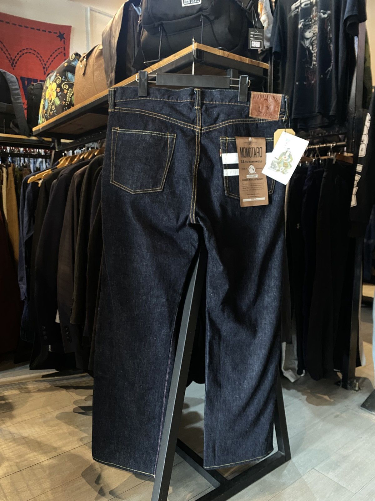 Momotaro Jeans Momotaro 1006SPZ 15.7oz Sanforized Selvedge Denim Size US 37 - 2 Thumbnail