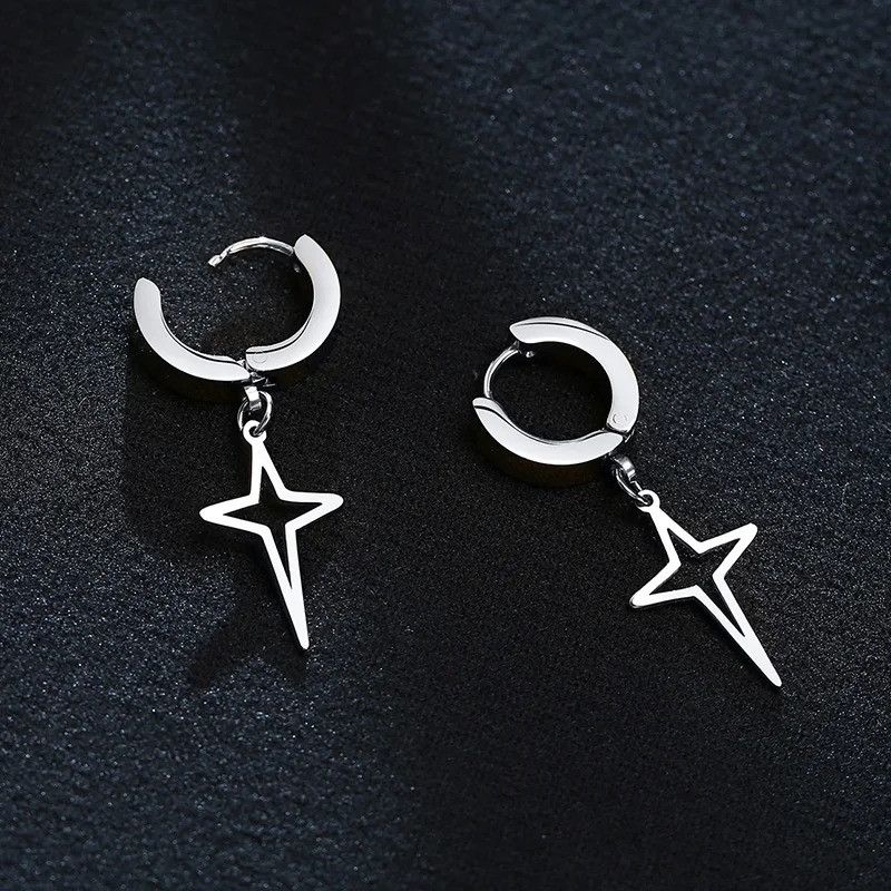 Japanese Brand × Vintage 1Pair Star Earrings Size ONE SIZE - 2 Thumbnail
