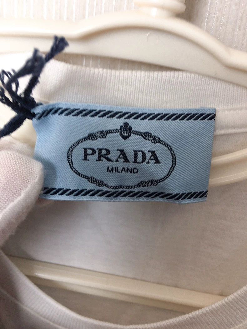Prada PradaShow floral embroidered short sleeves 2503-Nextarrow Size L / US 10 / IT 46 - 4 Thumbnail