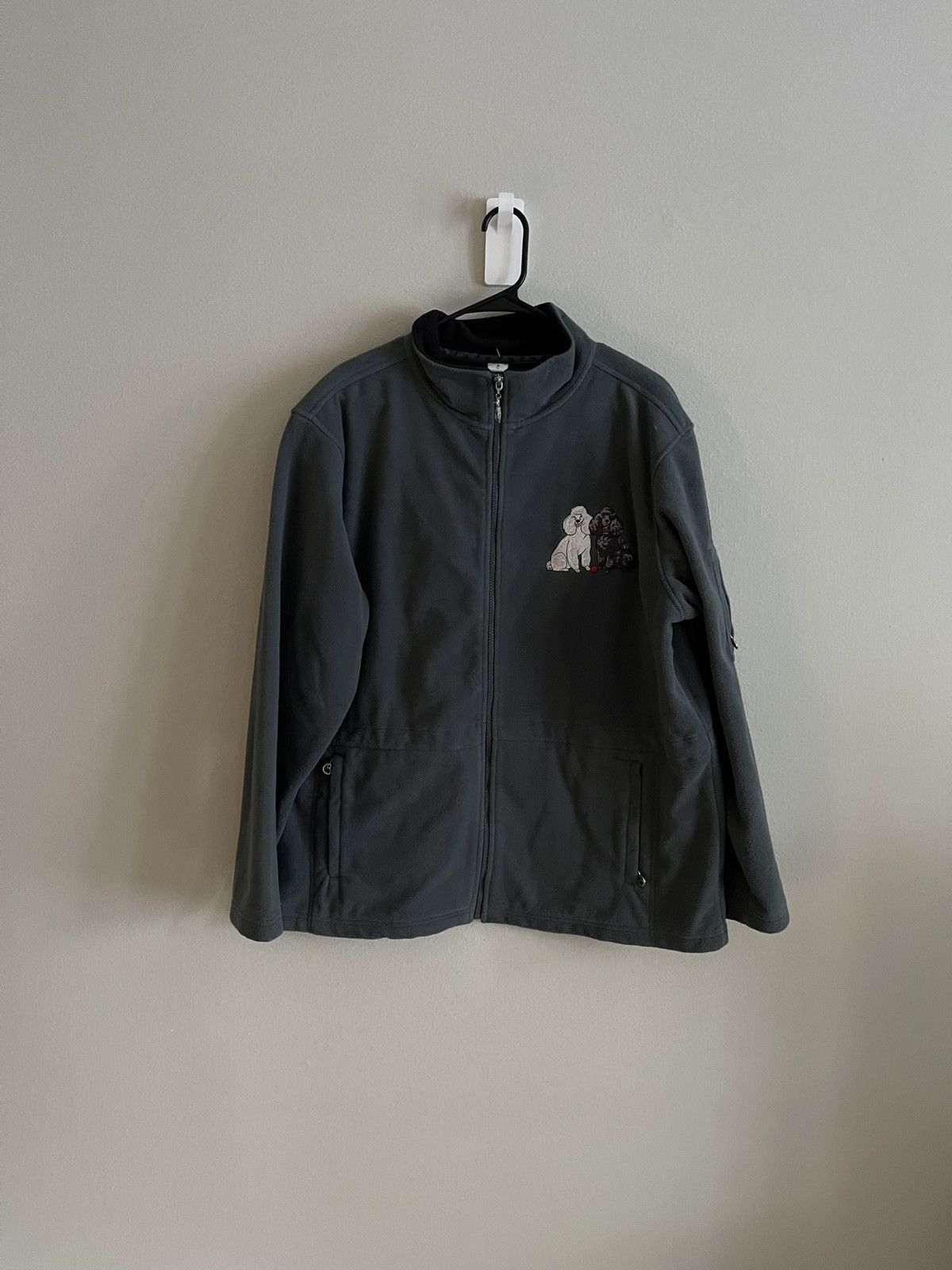 Vintage Embroidered Dogs Full Zip Size XL / US 12-14 / IT 48-50 - 1 Thumbnail