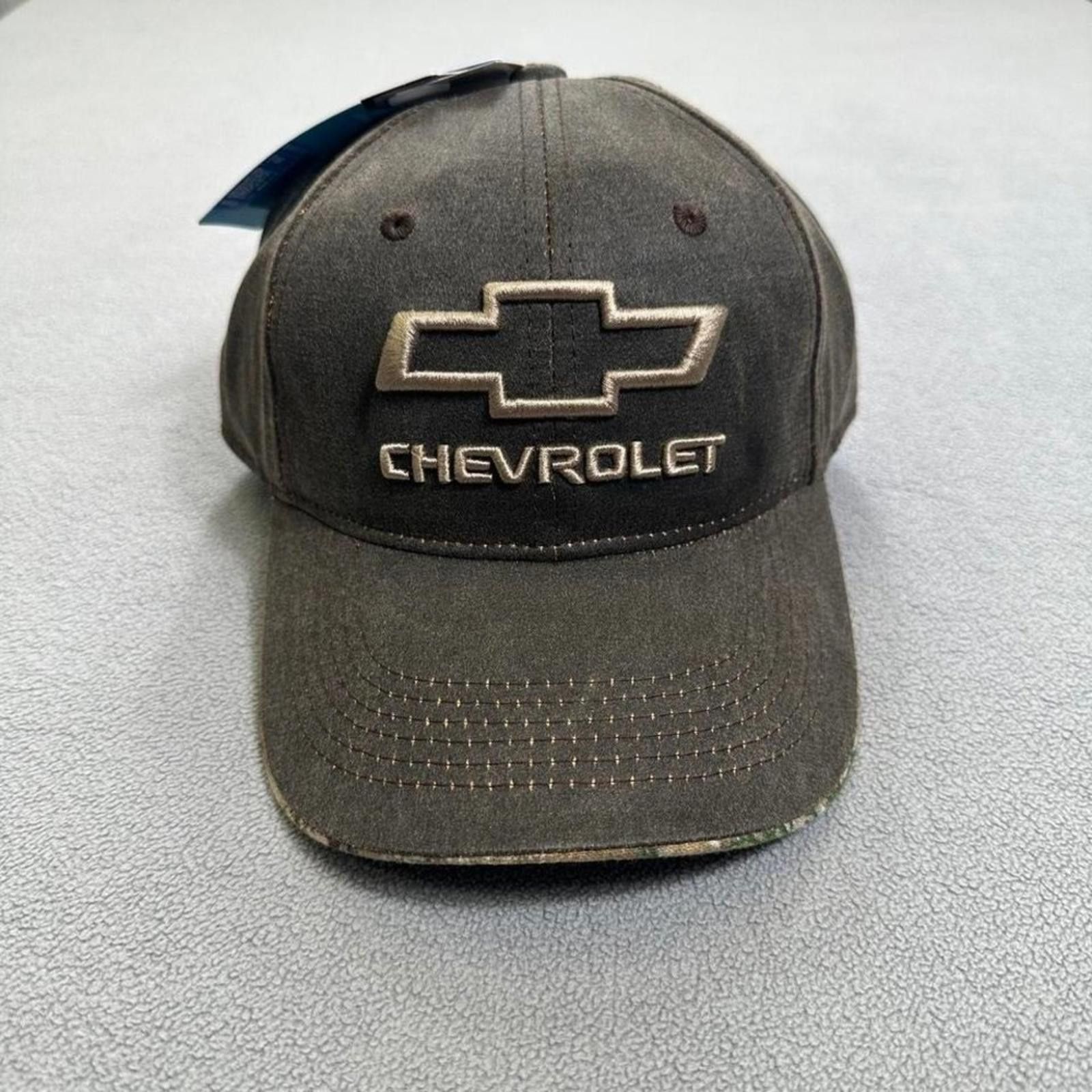 Other NWT Chevrolet Trucks Brown Weathered Ball Cap Hat SnapBack Size ONE SIZE - 1 Thumbnail