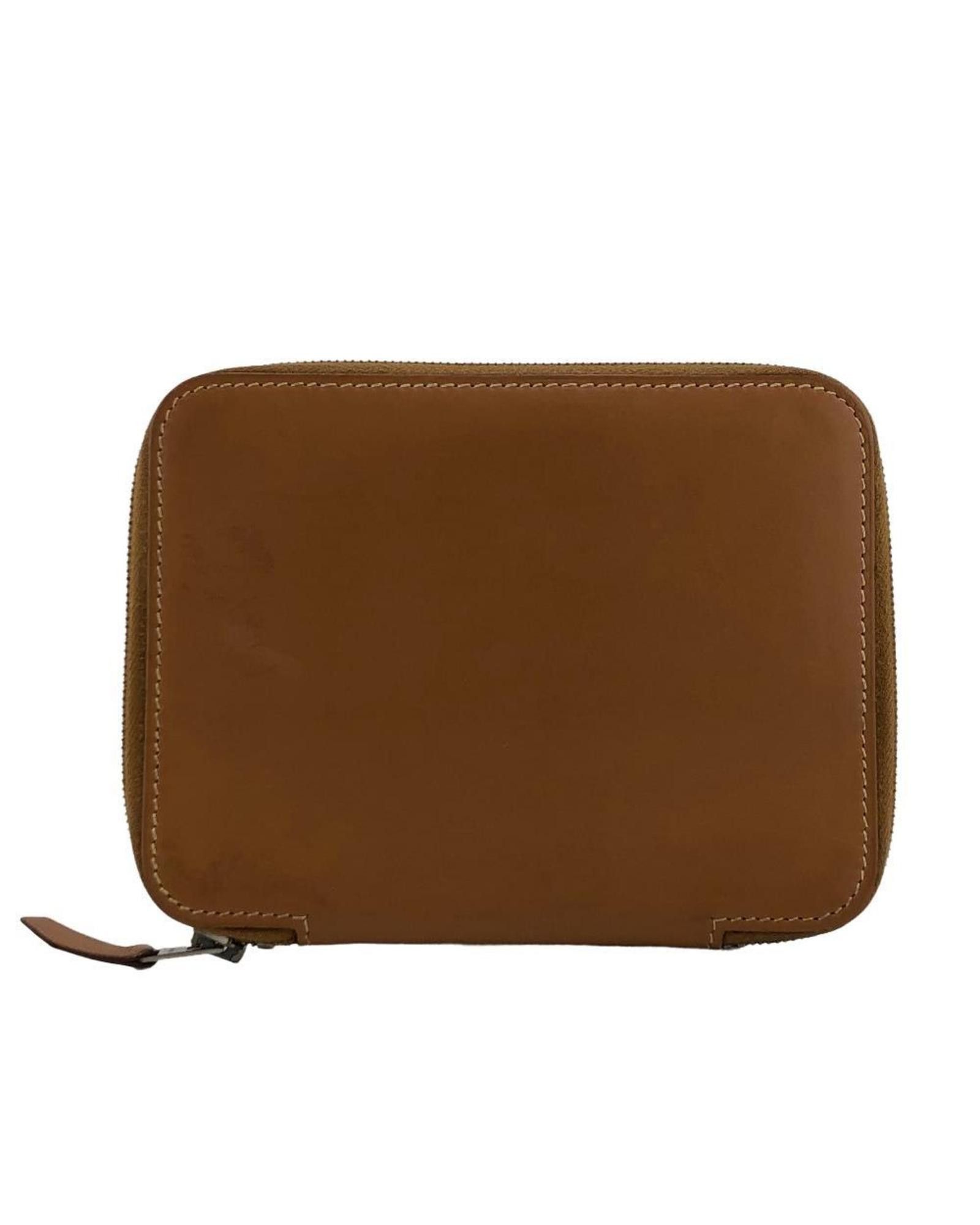 image of Hermes Sophisticated Brown Leather Item By A Renowned Designer, Women's