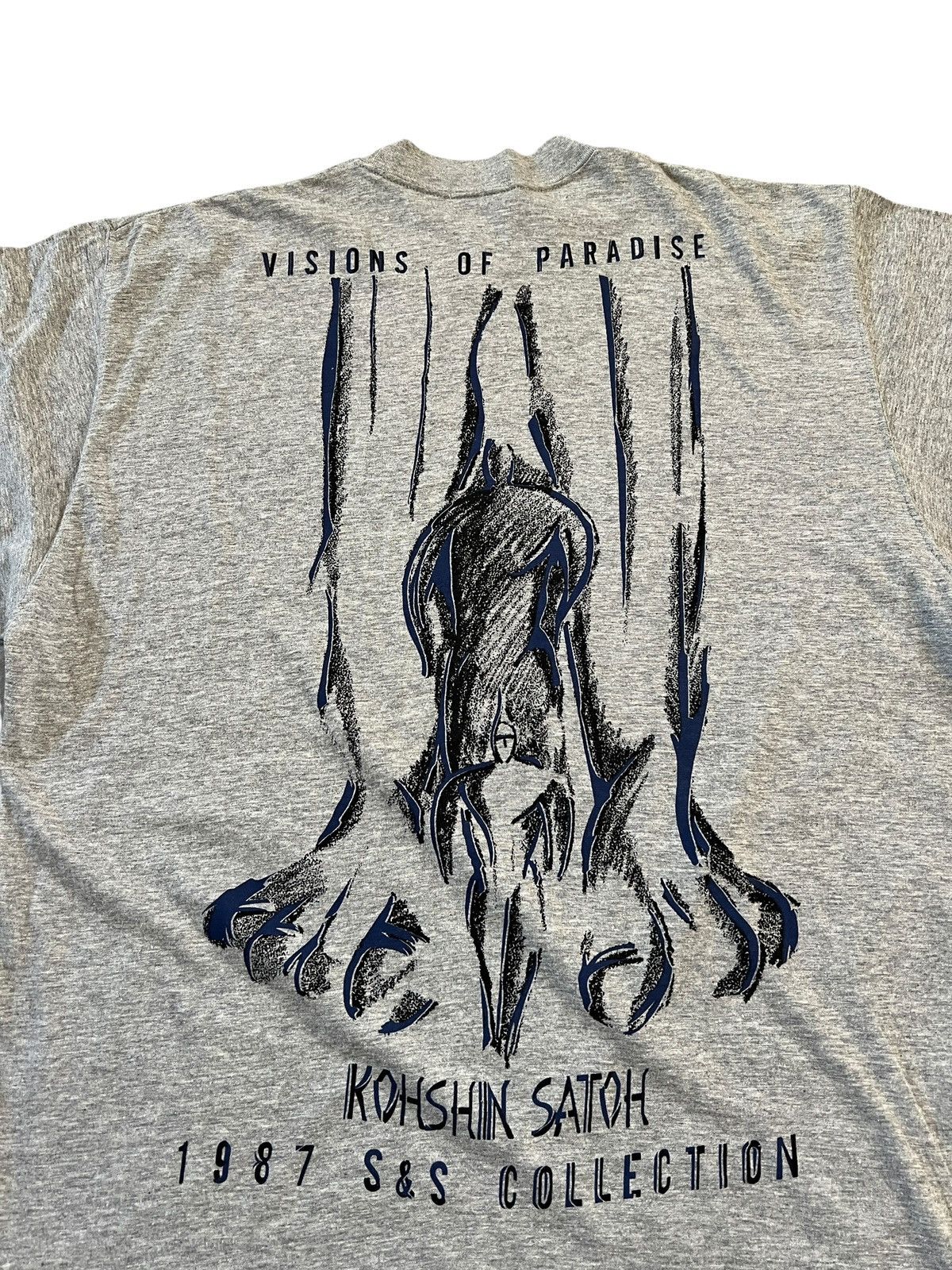 Designer Archive SS1987 Arrston Volaju Kohshin Satoh Tshirt Size US L / EU 52-54 / 3 - 3 Thumbnail