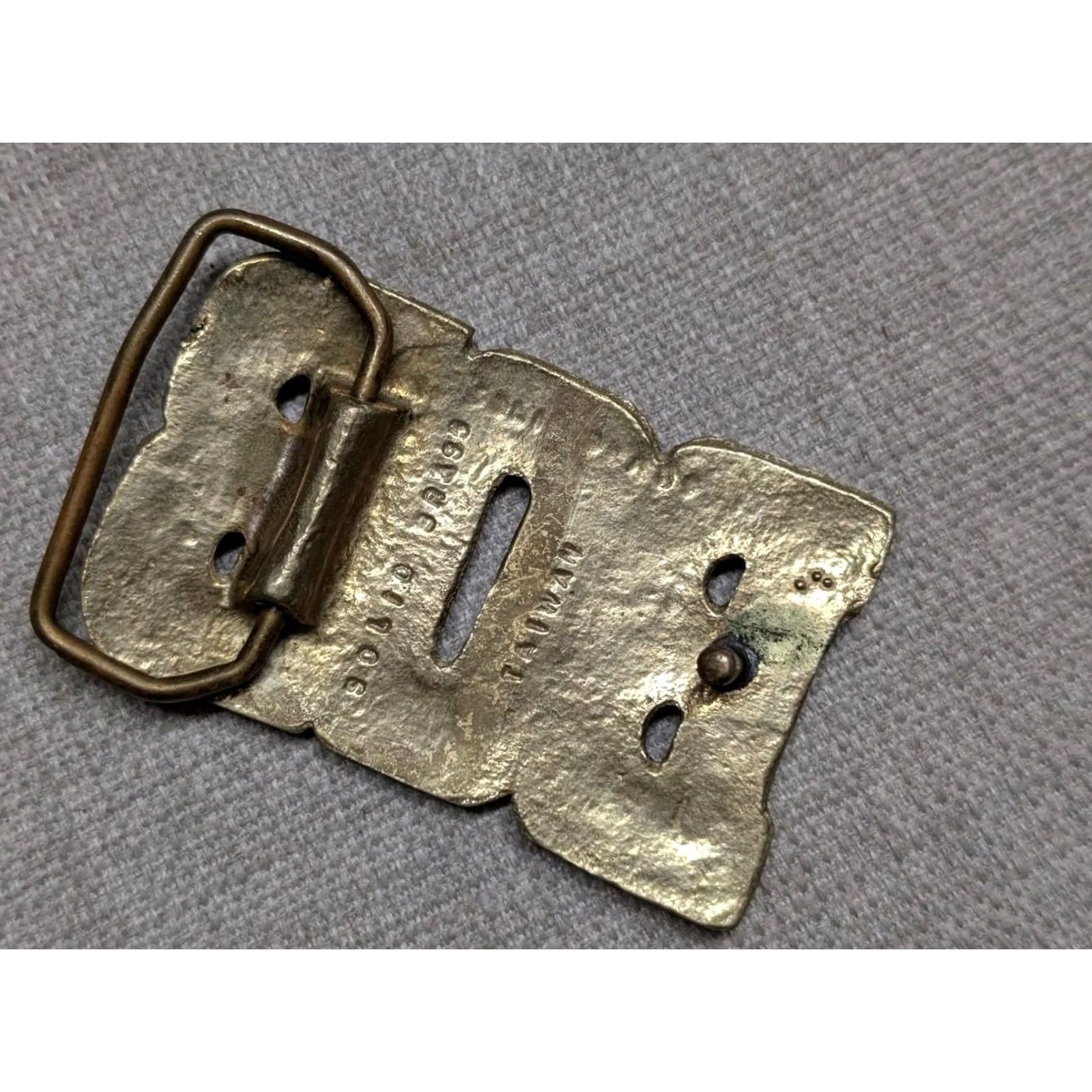 Vintage VINTAGE belt buckle cowboy NAMED 1970s brass western BOB trucker Size ONE SIZE - 4 Thumbnail