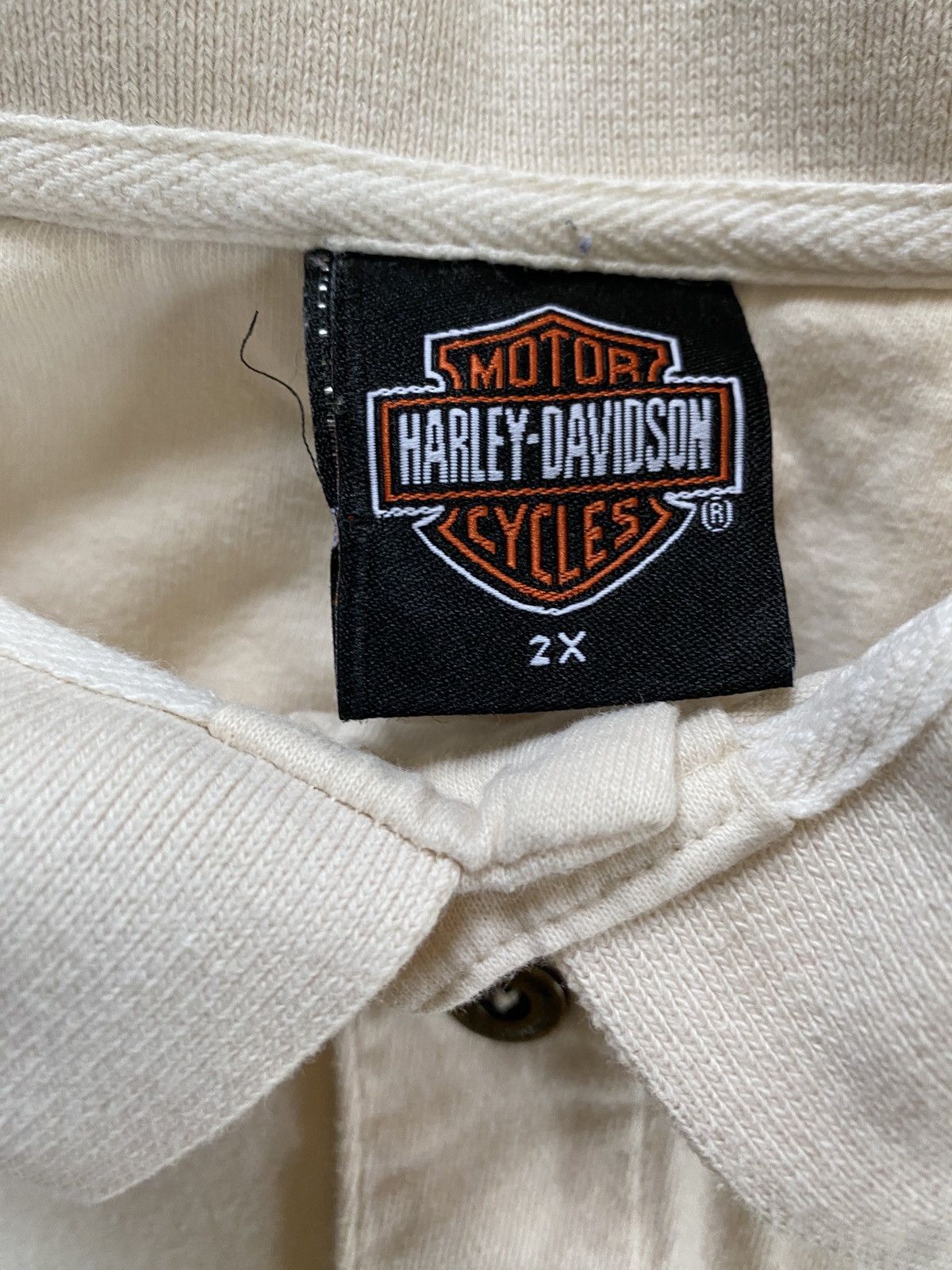 Harley Davidson × Vintage 2006 Harley Davidson Southern Thunder Mississippi Polo Shirt Size US XXL / EU 58 / 5 - 9 Thumbnail