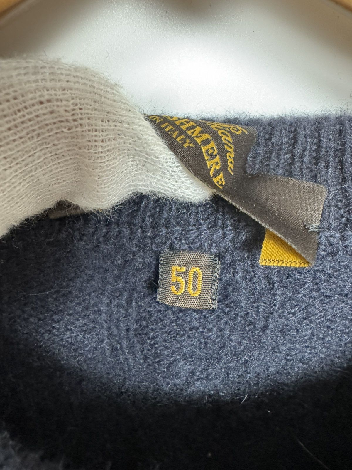 Loro Piana Loro Piana Baby Cashmere Navy Cable Knit Sweater Size US M / EU 48-50 / 2 - 8 Thumbnail