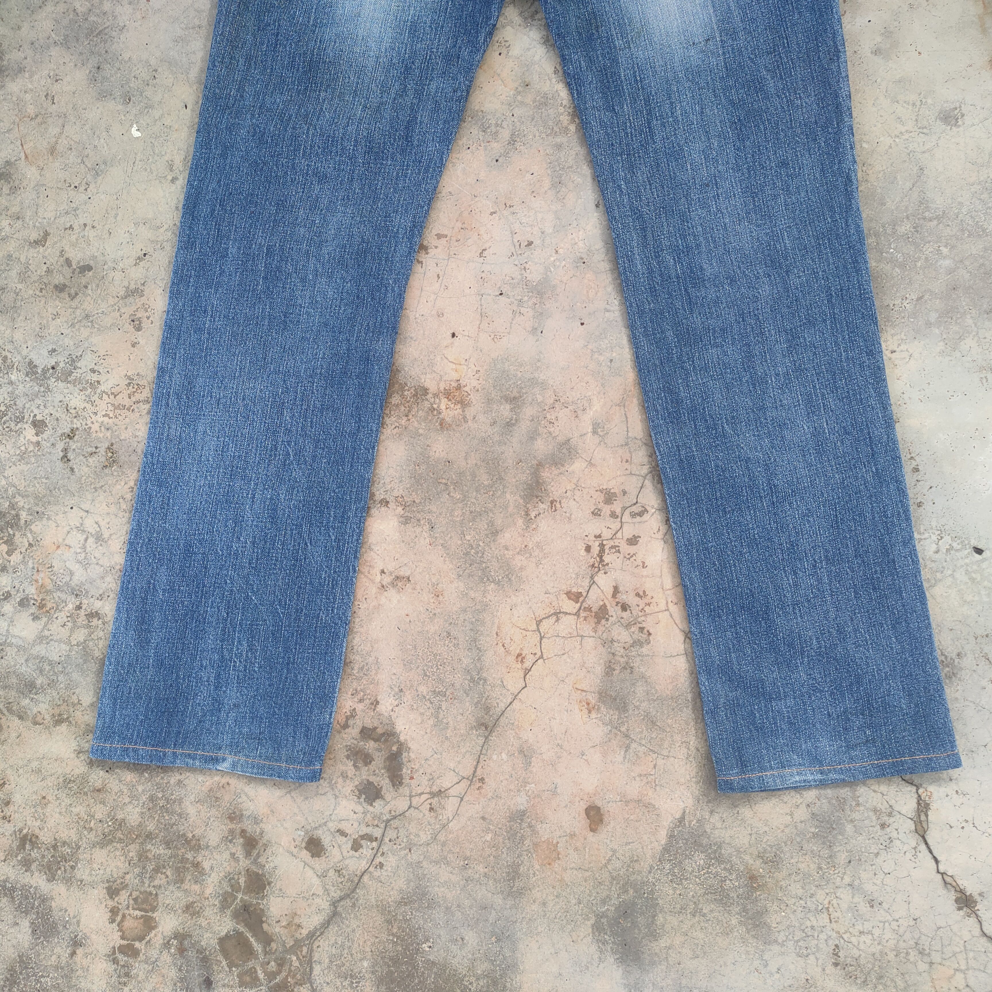 Edwin W31 VINTAGE EDWIN FADED DISTRESSED JEAN PANTS Size US 31 - 10 Thumbnail