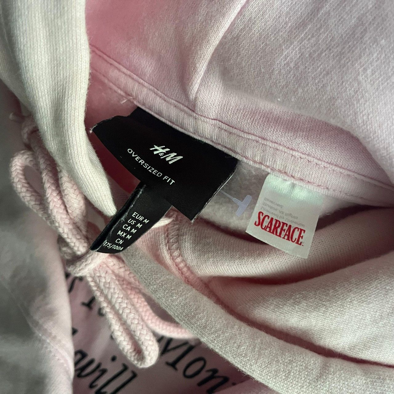 H&M H&M X SCARFACE HOODIE Size US L / EU 52-54 / 3 - 4 Thumbnail