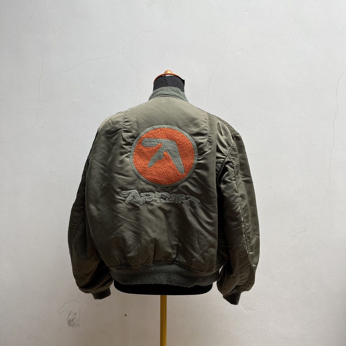 Alpha Industries ✅ 1 Of 1 Vintage Alpha Industries Bomber Aphex Twin Size US L / EU 52-54 / 3 - 3 Thumbnail