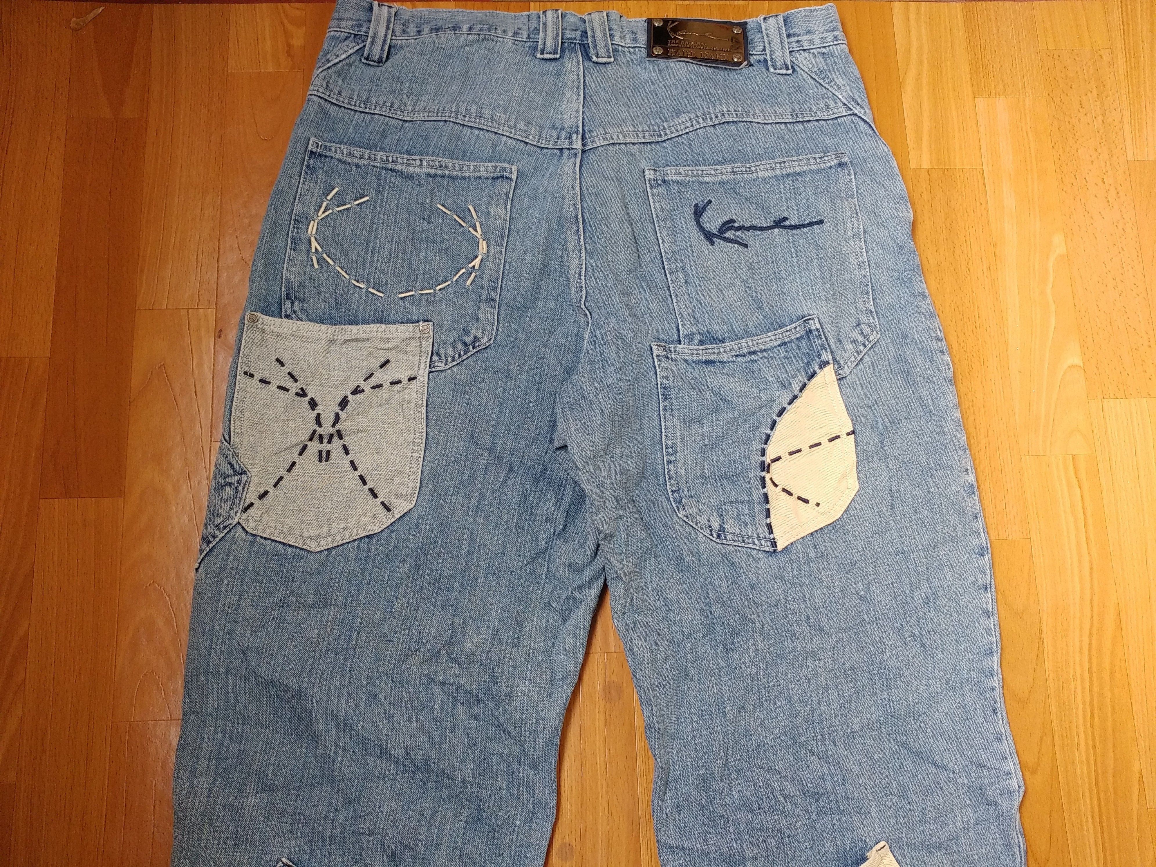 Karl Kani KARL KANI jeans, baggy, vintage Kani jeans, 90s hip hop W 34 Size US 34 / EU 50 - 3 Thumbnail