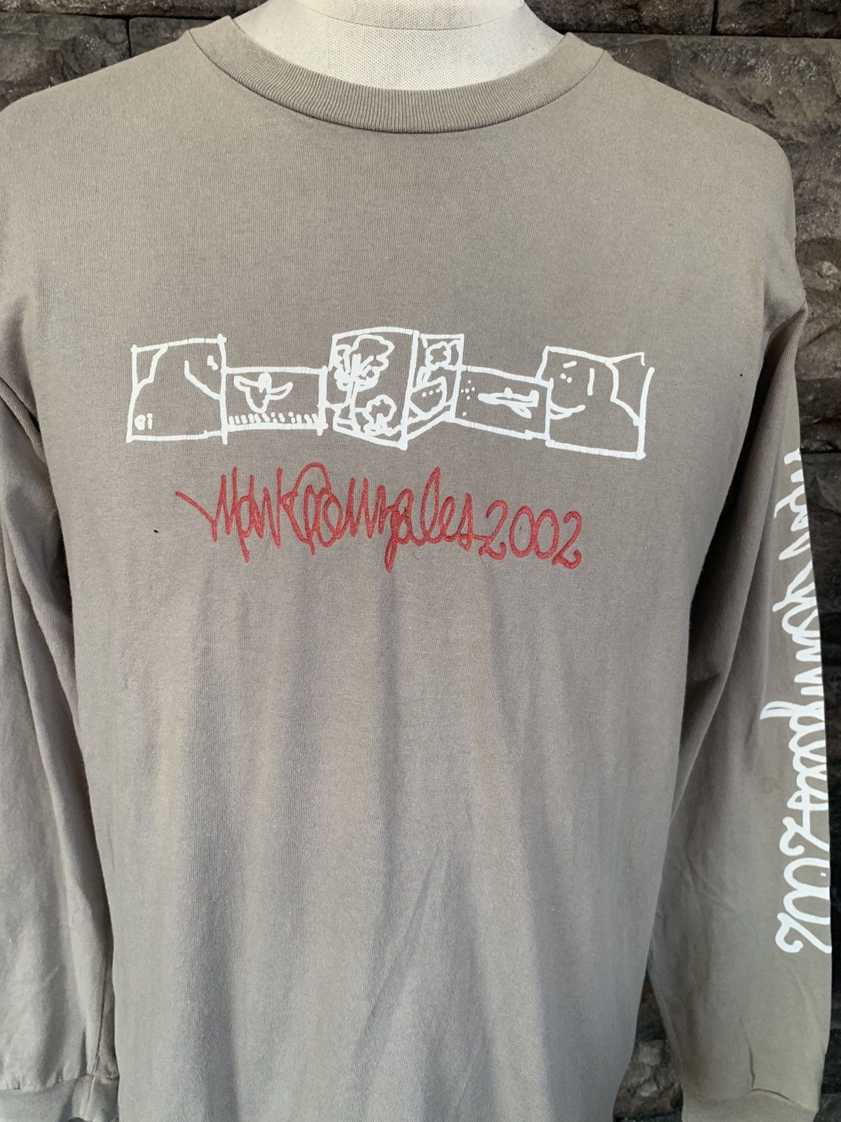 Vintage Vintage Mark Gonzales Skateboards / Art T shirt Size US S / EU 44-46 / 1 - 2 Thumbnail