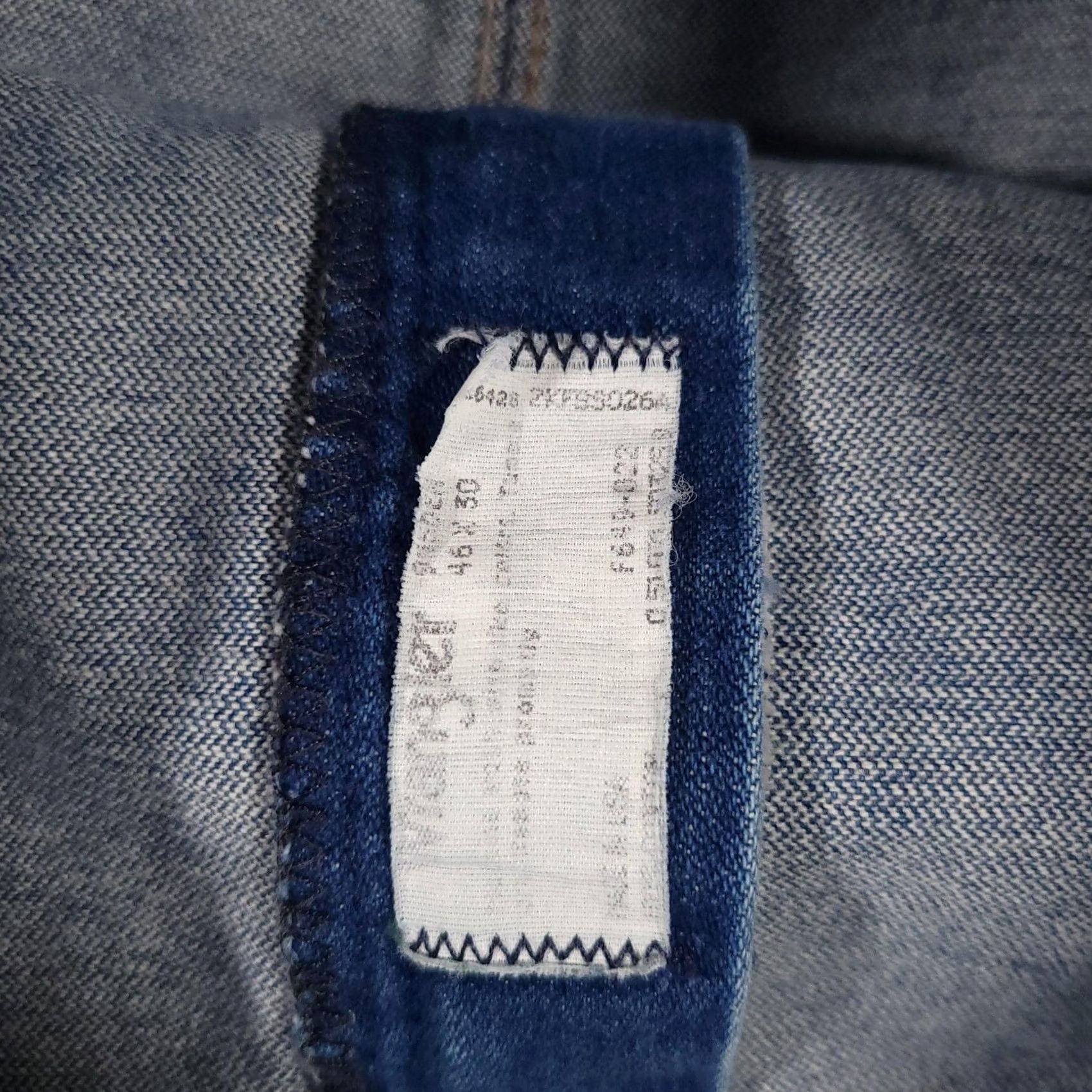 Wrangler VINTAGE Wrangler Jeans Mens 46x30 Blue Relaxed Fit Classic Five Pocket Denim Pants USA Wrangler Cowboy Cut 936DEN Mens Jeans Size US 30 / EU 46 - 7 Thumbnail