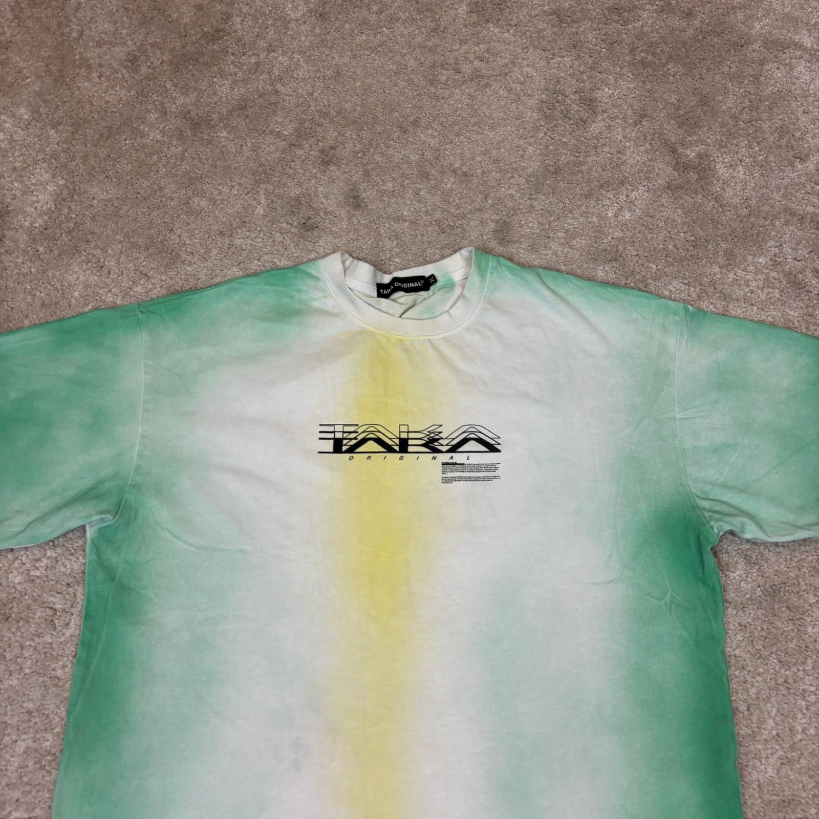 TAKA Original Taka Original Training Step Tie Dye T Shirt Men's XL Size US XL / EU 56 / 4 - 2 Thumbnail