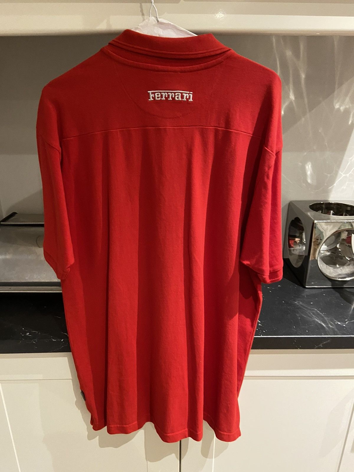 Vintage Vintage Ferrari polo t-shirt Size US XL / EU 56 / 4 - 6 Thumbnail