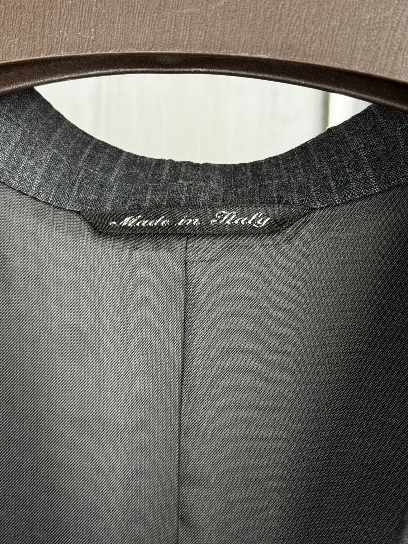Canali Canali grey striped pure wool 3 buttons classic suit size 50 Size 40R - 15 Thumbnail