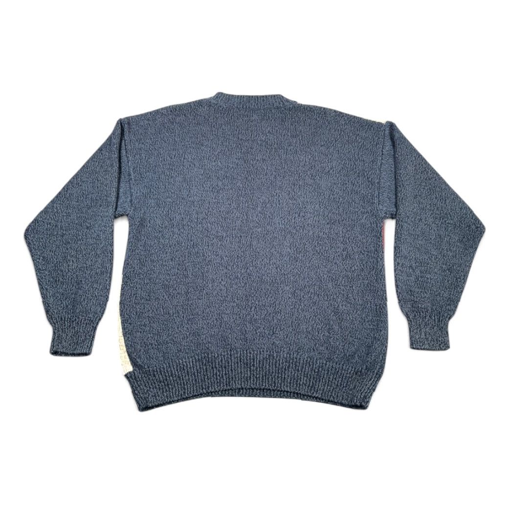 Vintage VINTAGE Patchwork Sweater Nike? Size US L / EU 52-54 / 3 - 3 Thumbnail