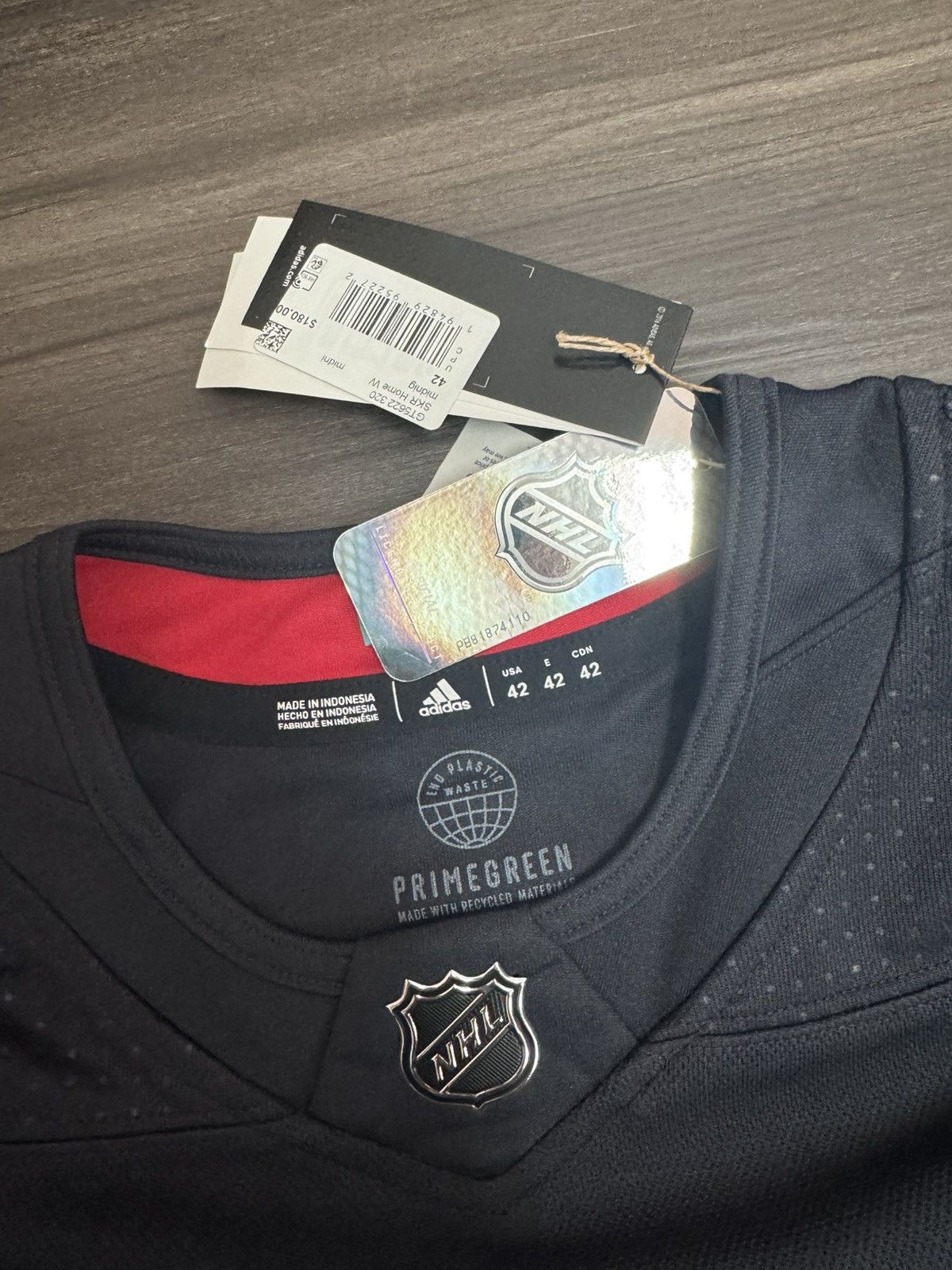 Adidas Adidas Seattle Kraken NHL Hockey Jersey Size 42 MSRP $180 Size US S / EU 44-46 / 1 - 3 Thumbnail